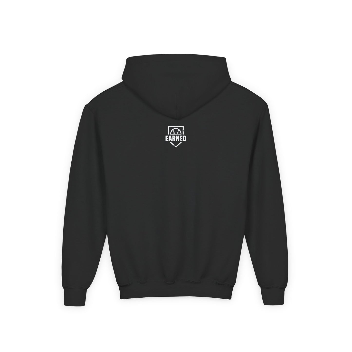 PRACTICE IS THE PROOF Youth Hoodie - White Graphic