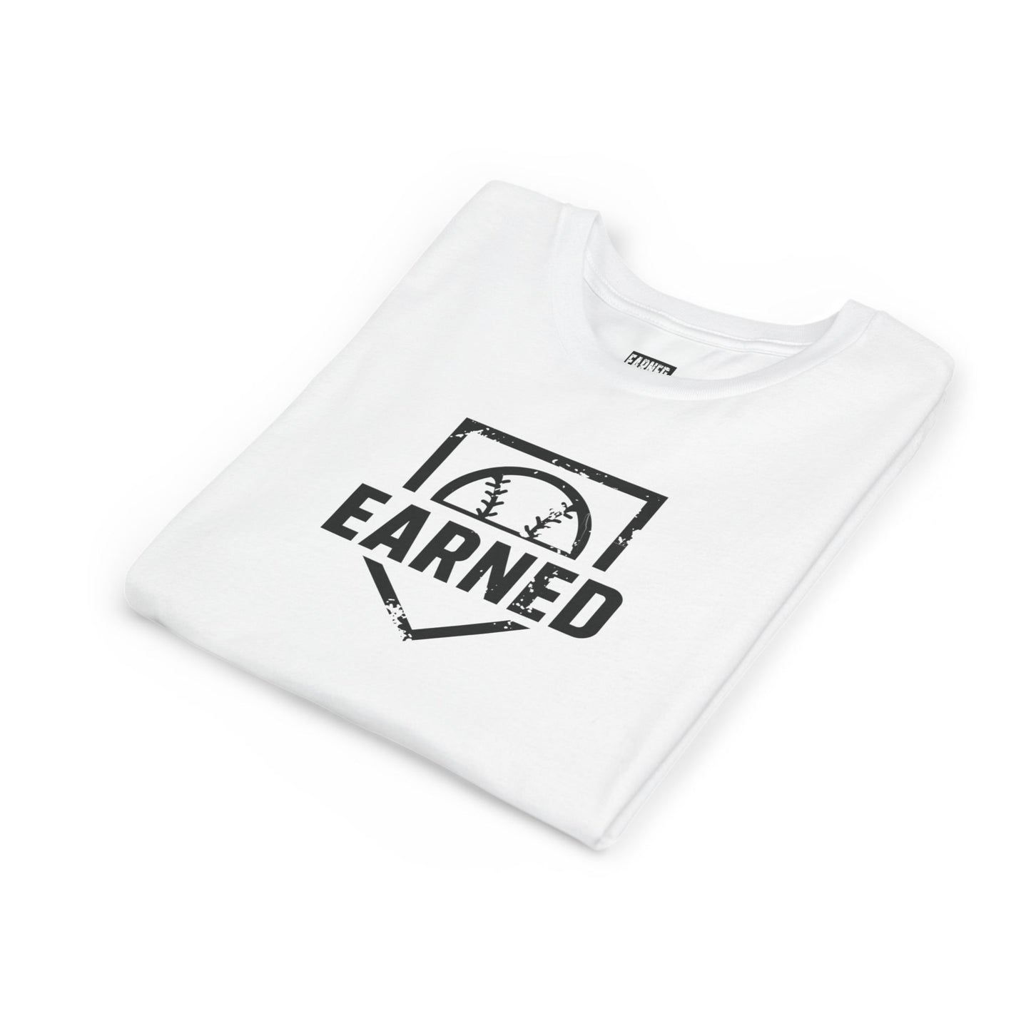 Earned Youth Tee - Black Logo