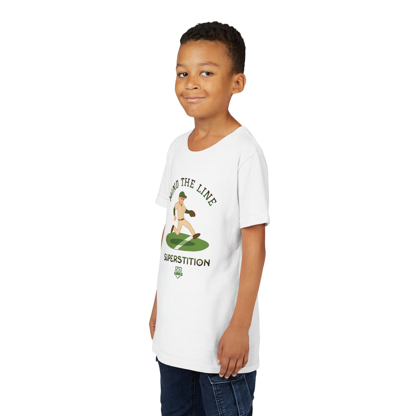 MIND THE LINE Youth Tee - SUPERSTITION Collection