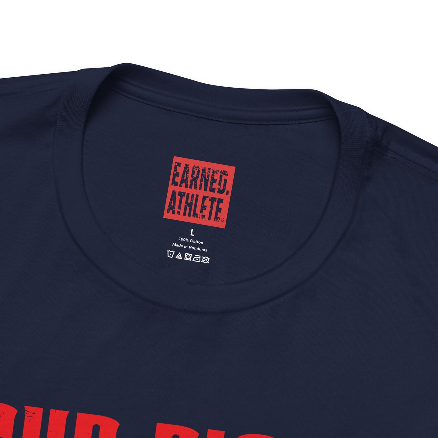 Eye Black Nation Adult Tee - Red Graphic