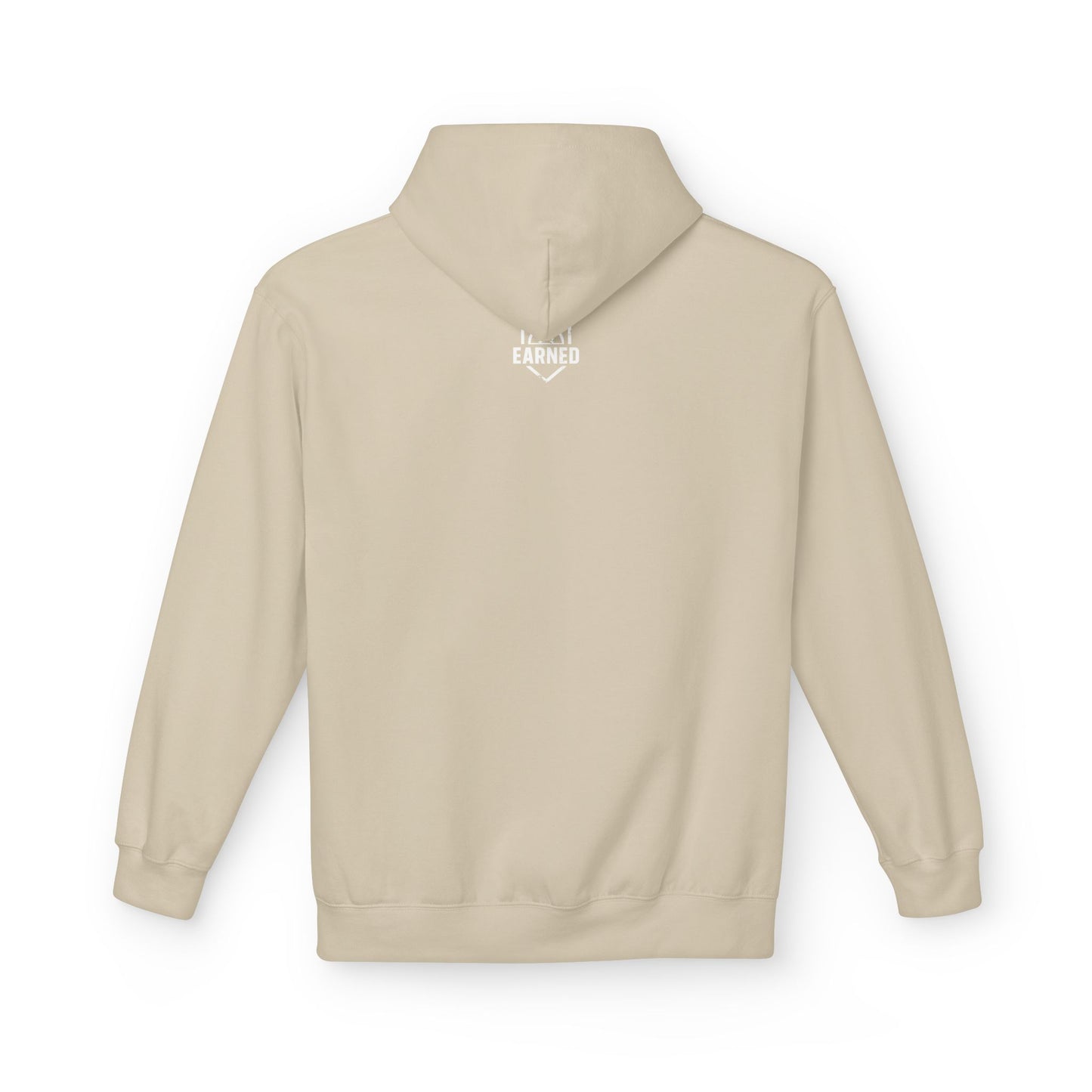 BASEBALL READY Adult Hoodie - White Graphic