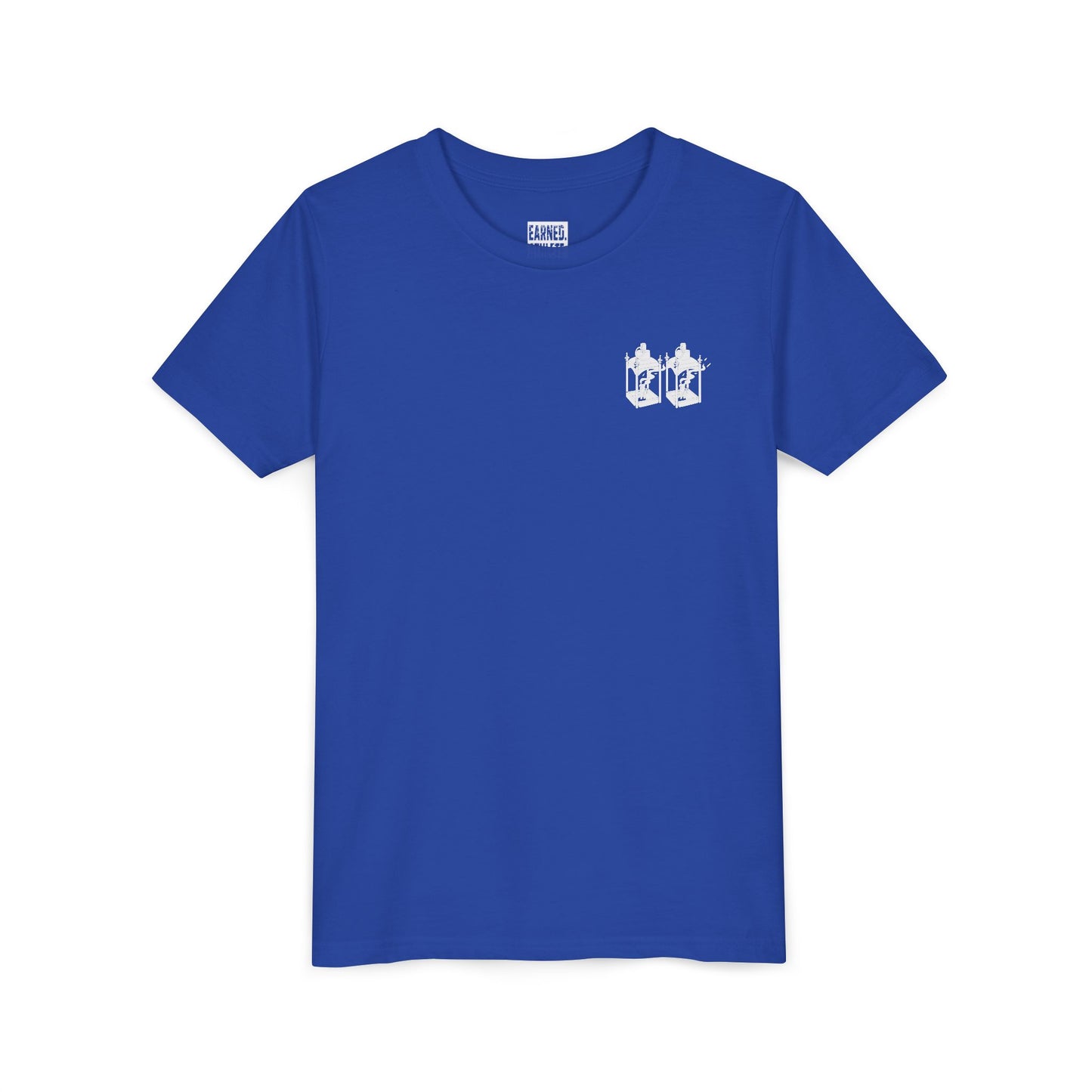 One if by land, Two if it’s a double Youth Tee - White Graphic