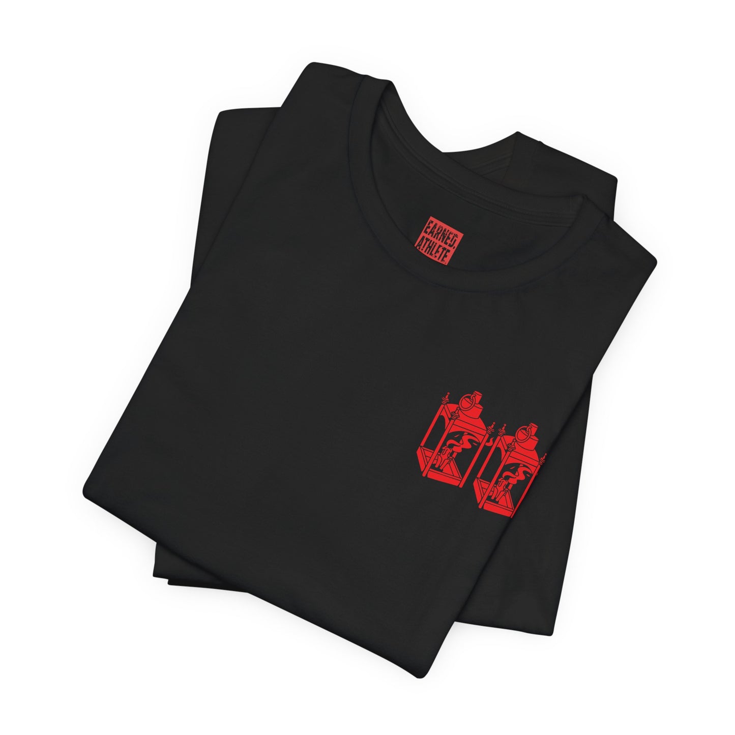 ONE IF BY LAND, TWO IF IT'S A DOUBLE Adult Tee (Paul Revere Red) - AMERICA 250 Collection