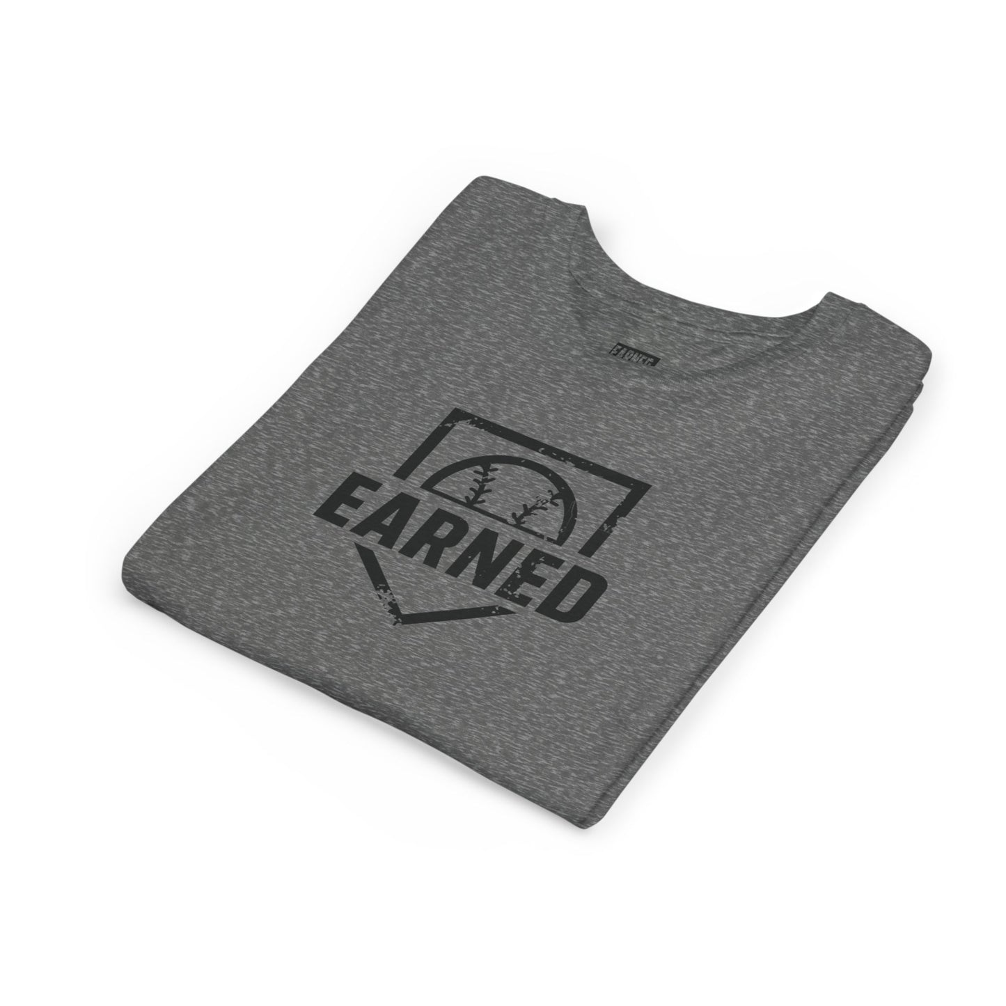 Earned Youth Tee - Black Logo