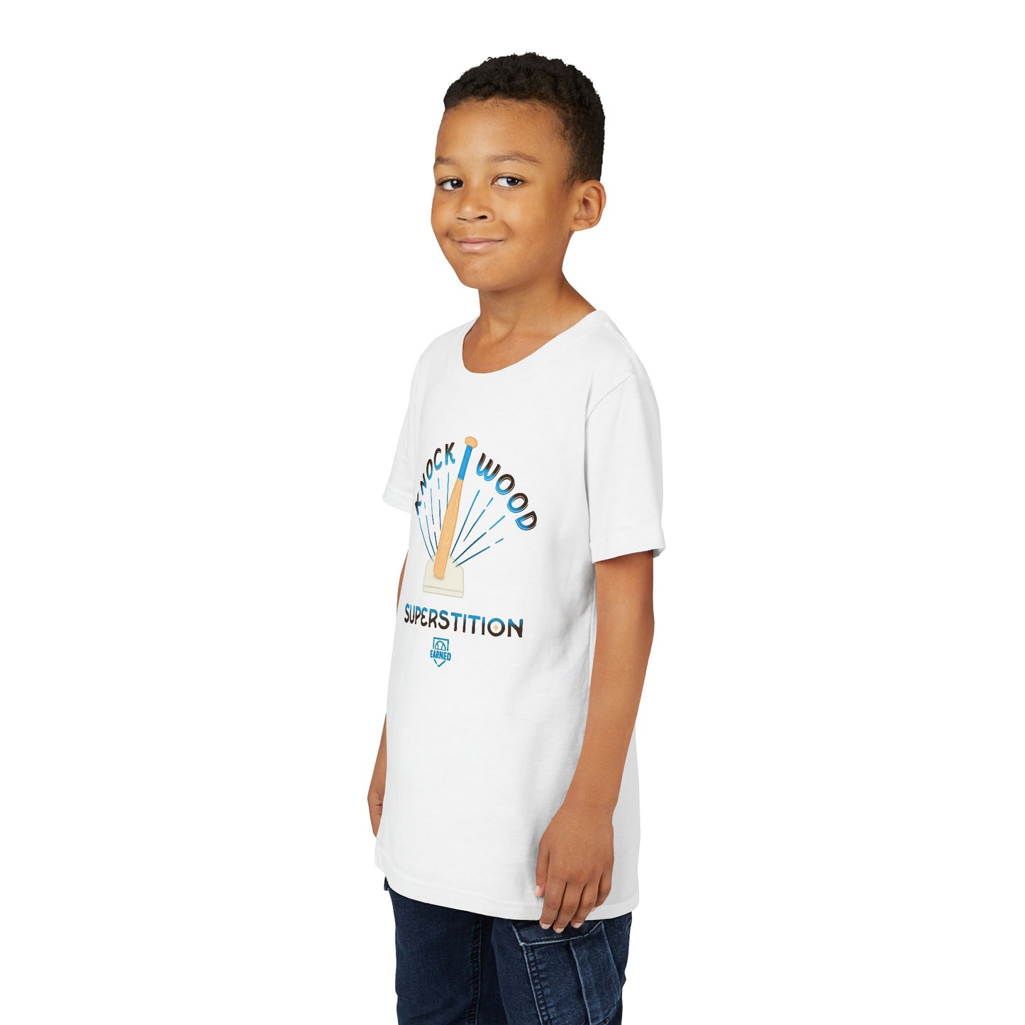 KNOCK WOOD Youth Tee - SUPERSTITION Collection