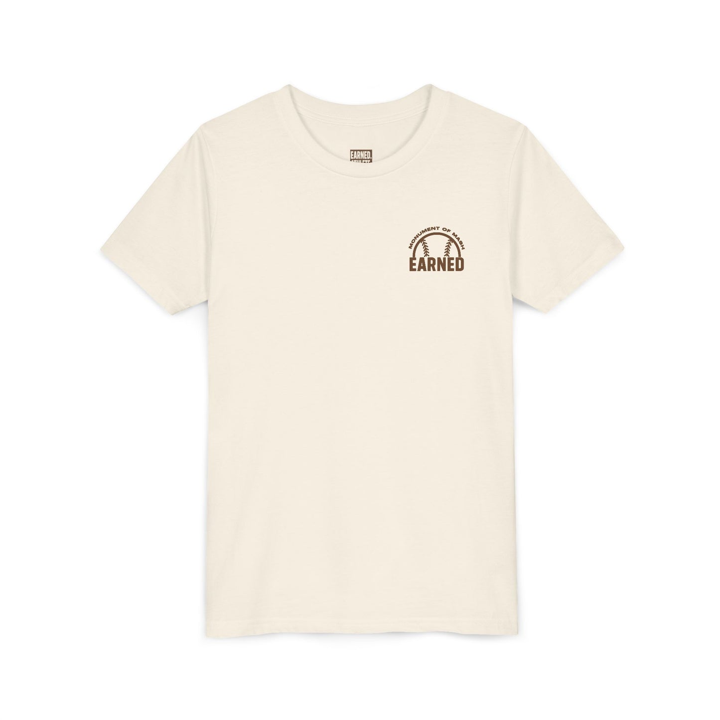 Monument Of Mash Youth Tee - Gold Graphic America 250 Collection