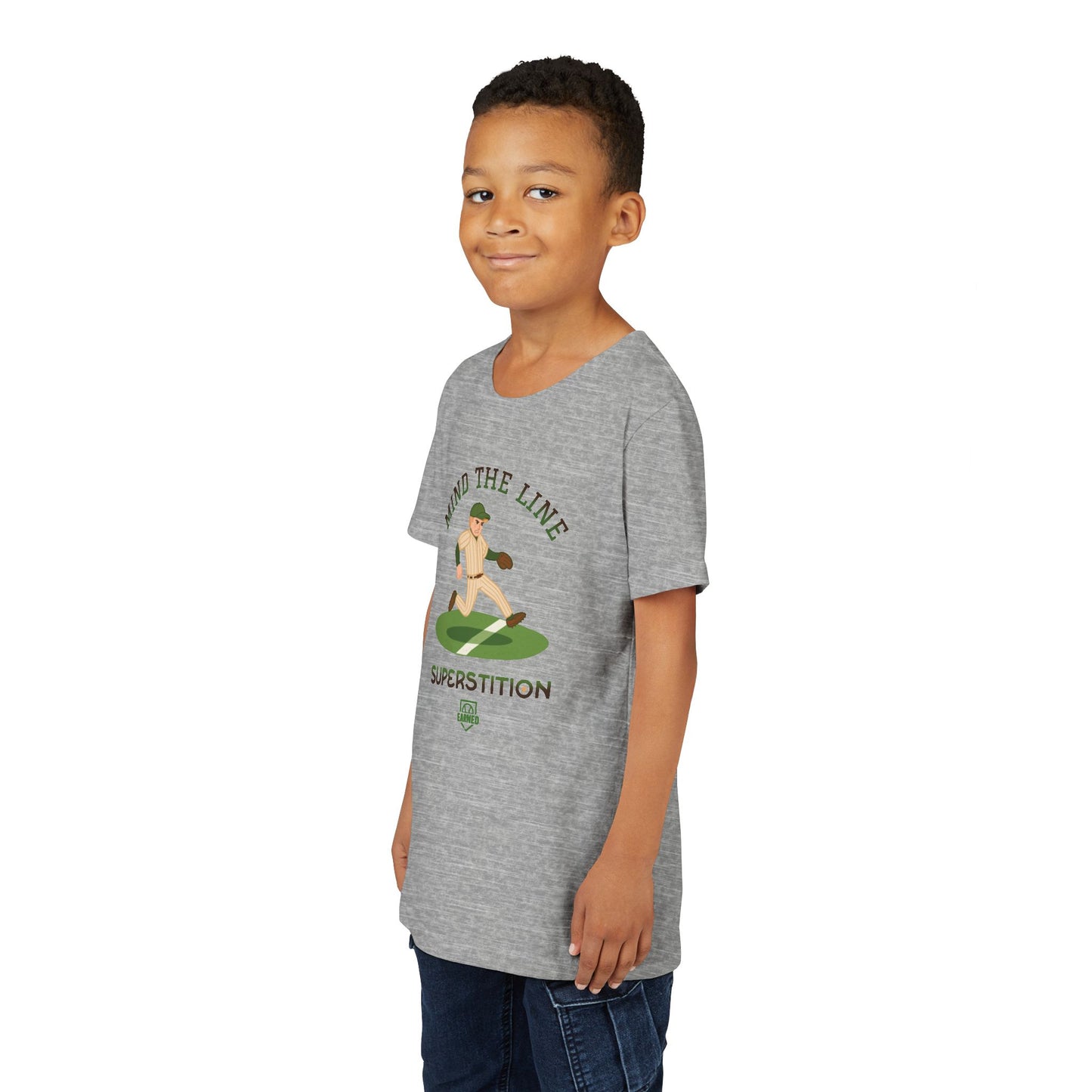 MIND THE LINE Youth Tee - SUPERSTITION Collection