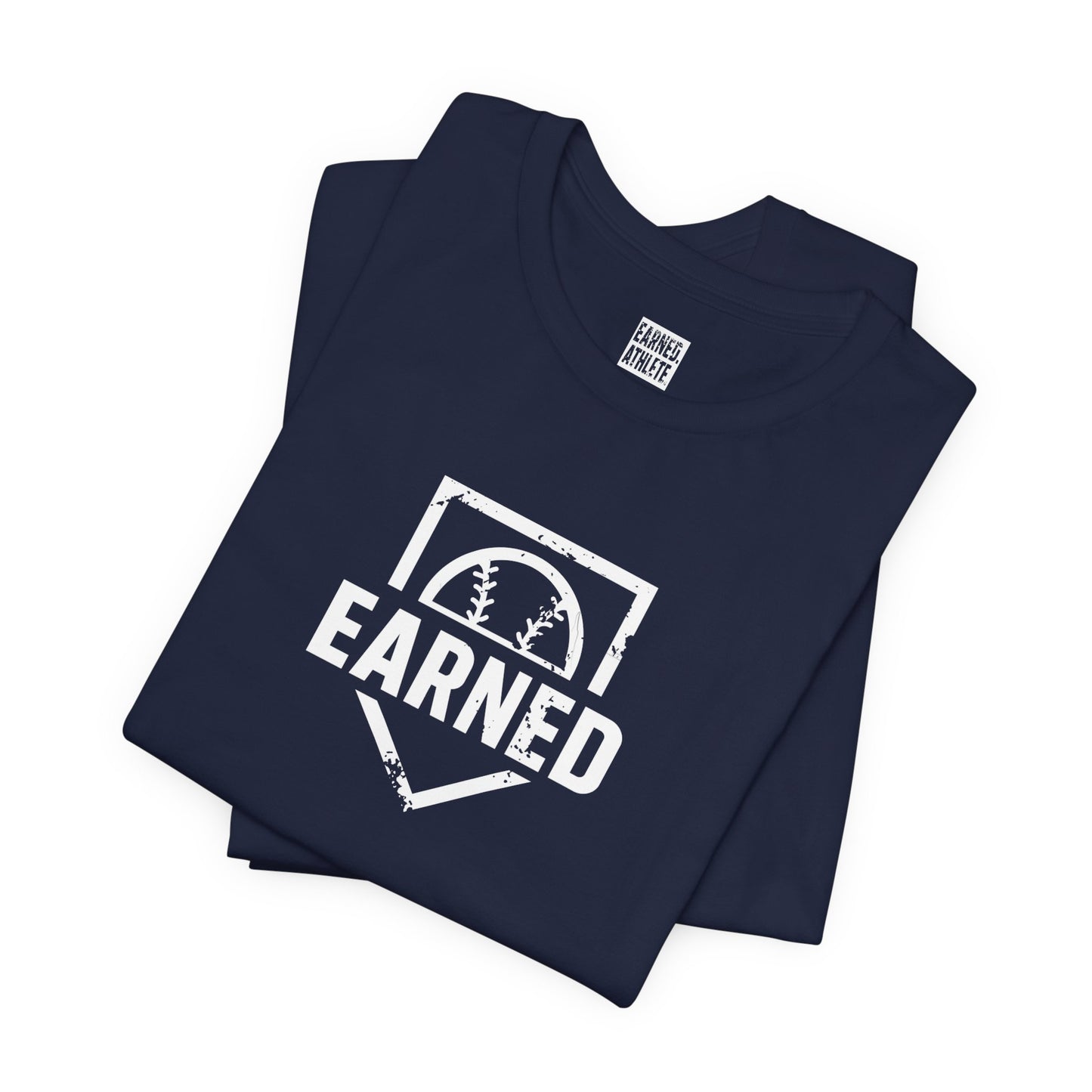 EARNED Adult Tee - White Logo