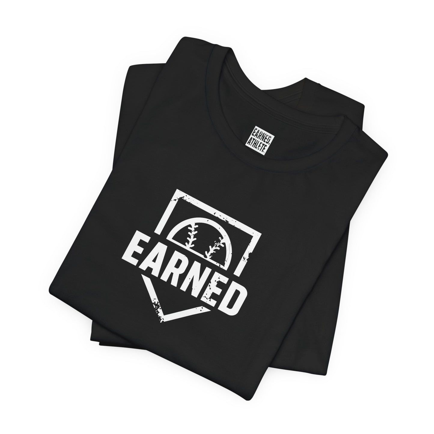 EARNED Adult Tee - White Logo