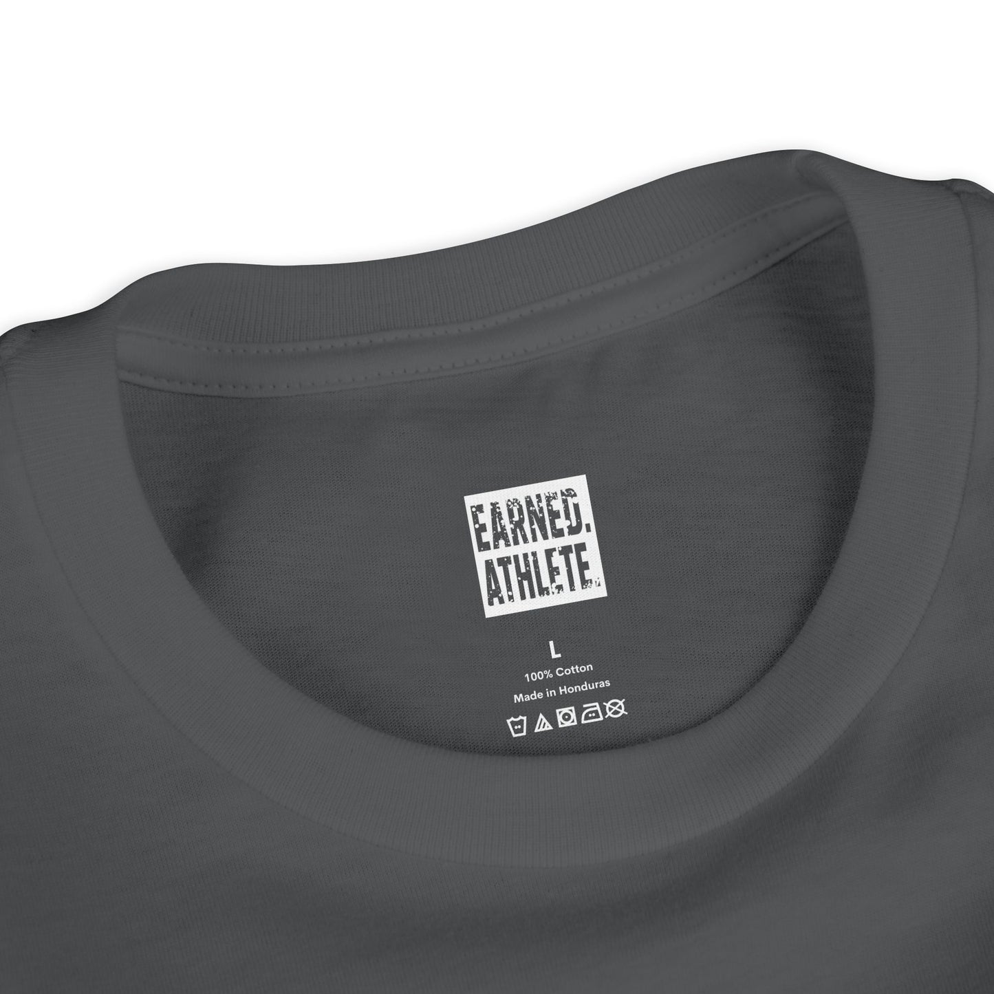 Earned Youth Tee - White Logo