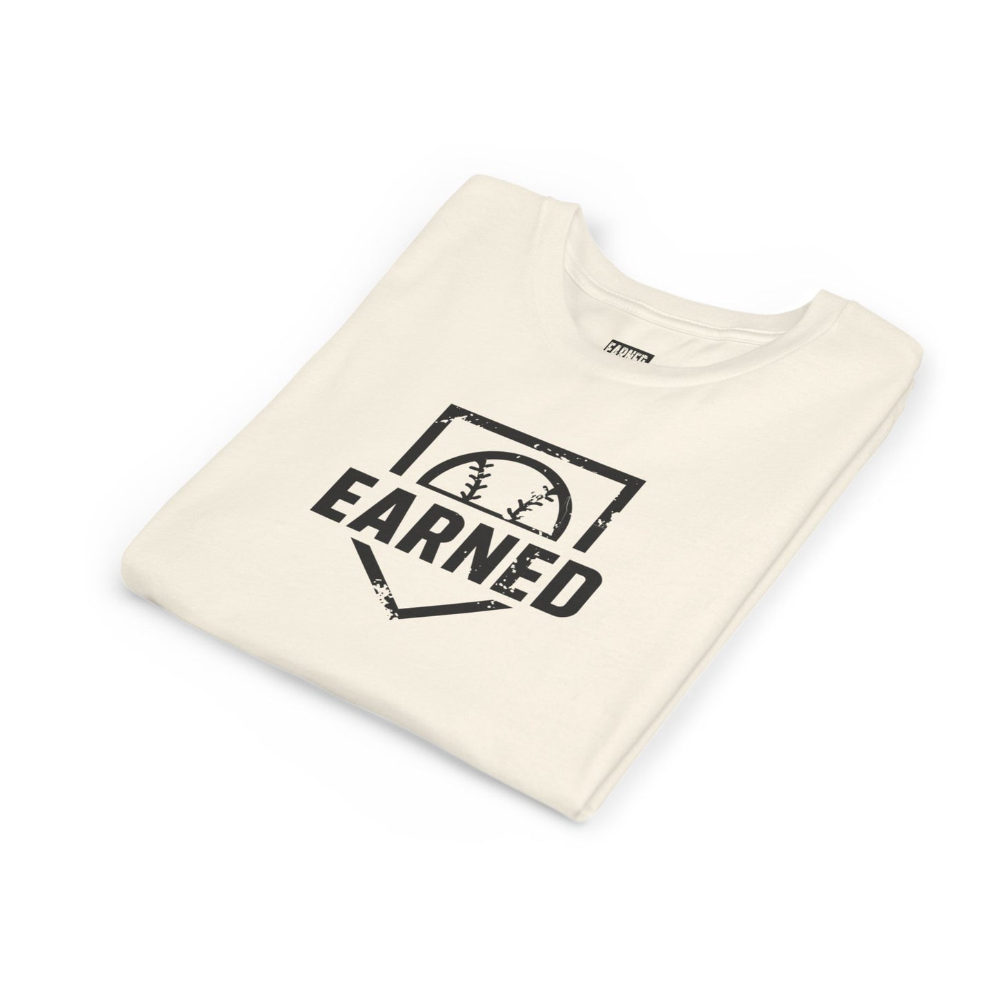 Earned Youth Tee - Black Logo