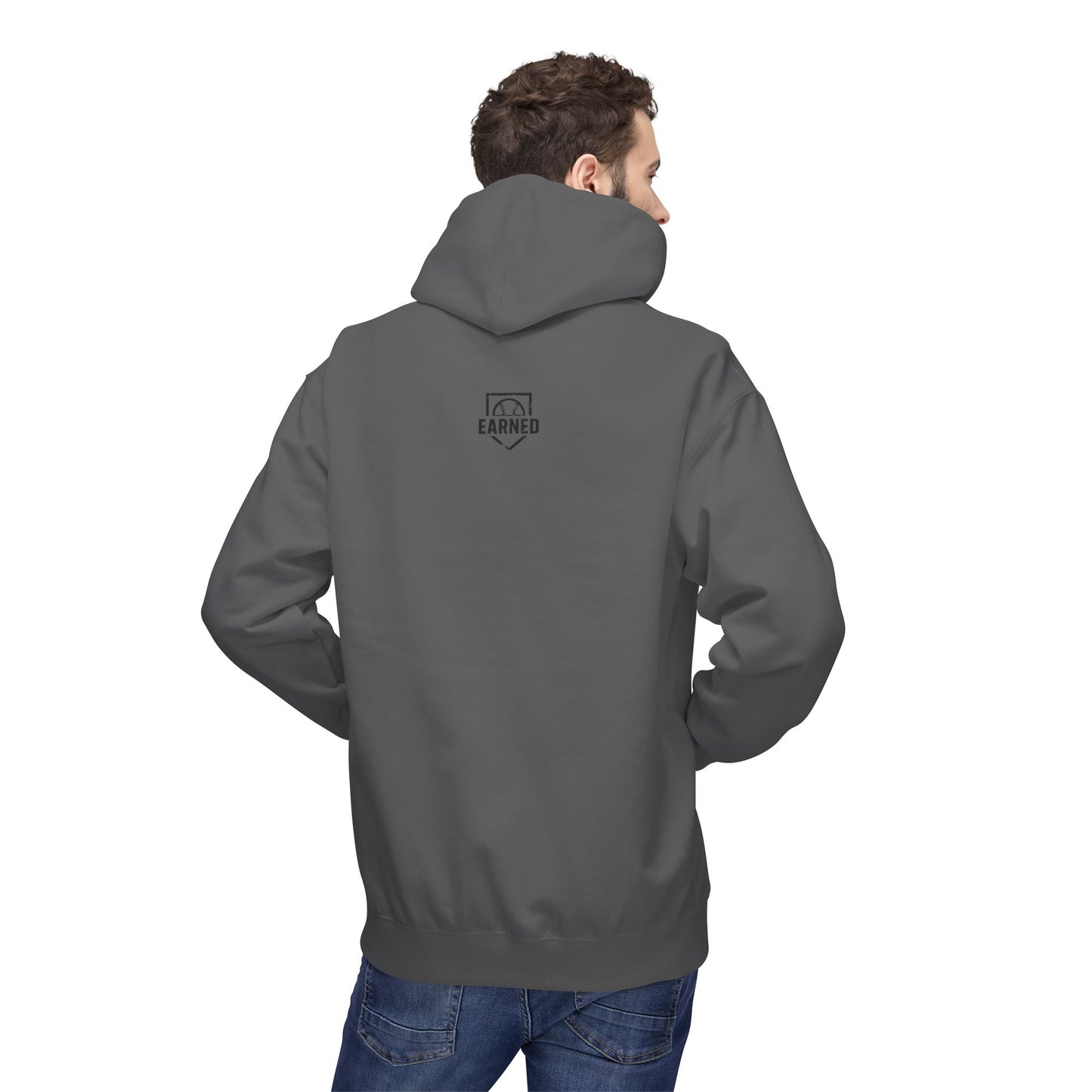 BASEBALL READY Youth Hoodie - Black Graphic