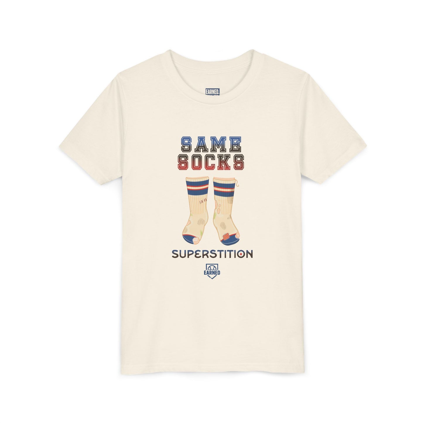 SAME SOCKS Youth Tee - SUPERSTITION Collection
