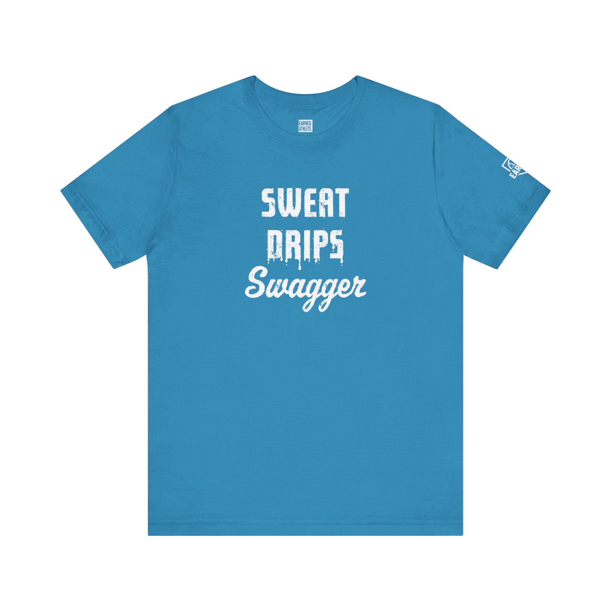 Sweat Drips Swagger Adult Tee - White Graphic