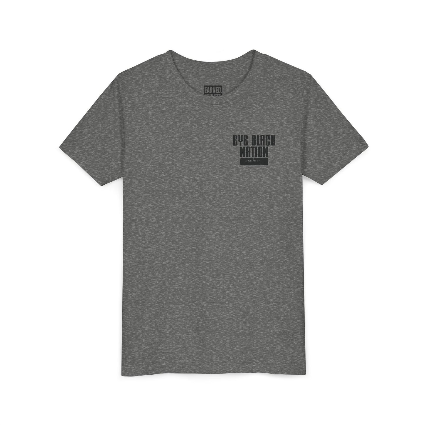 EYE BLACK NATION / WARRIOR Youth Tee - Black Font
