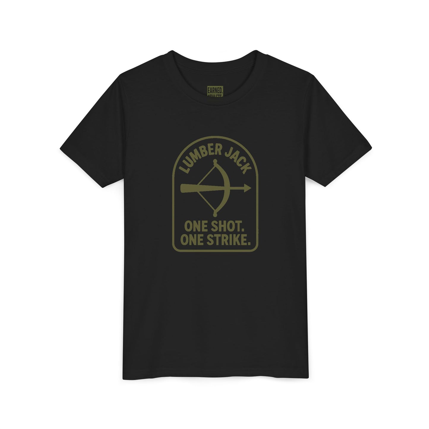Lumber Jack ONE SHOT ONE STRIKE Youth Tee
