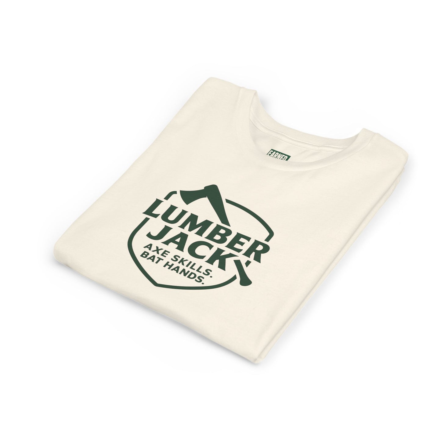 Lumber Jack Axe Skills Bat Hands Youth Tee