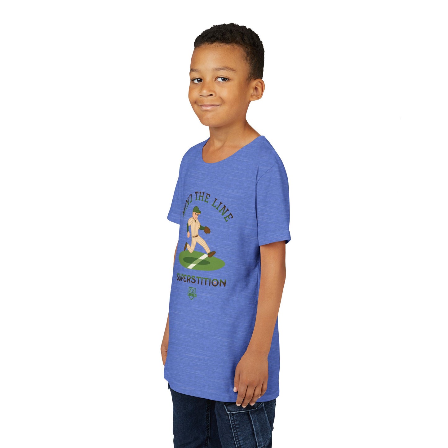 MIND THE LINE Youth Tee - SUPERSTITION Collection
