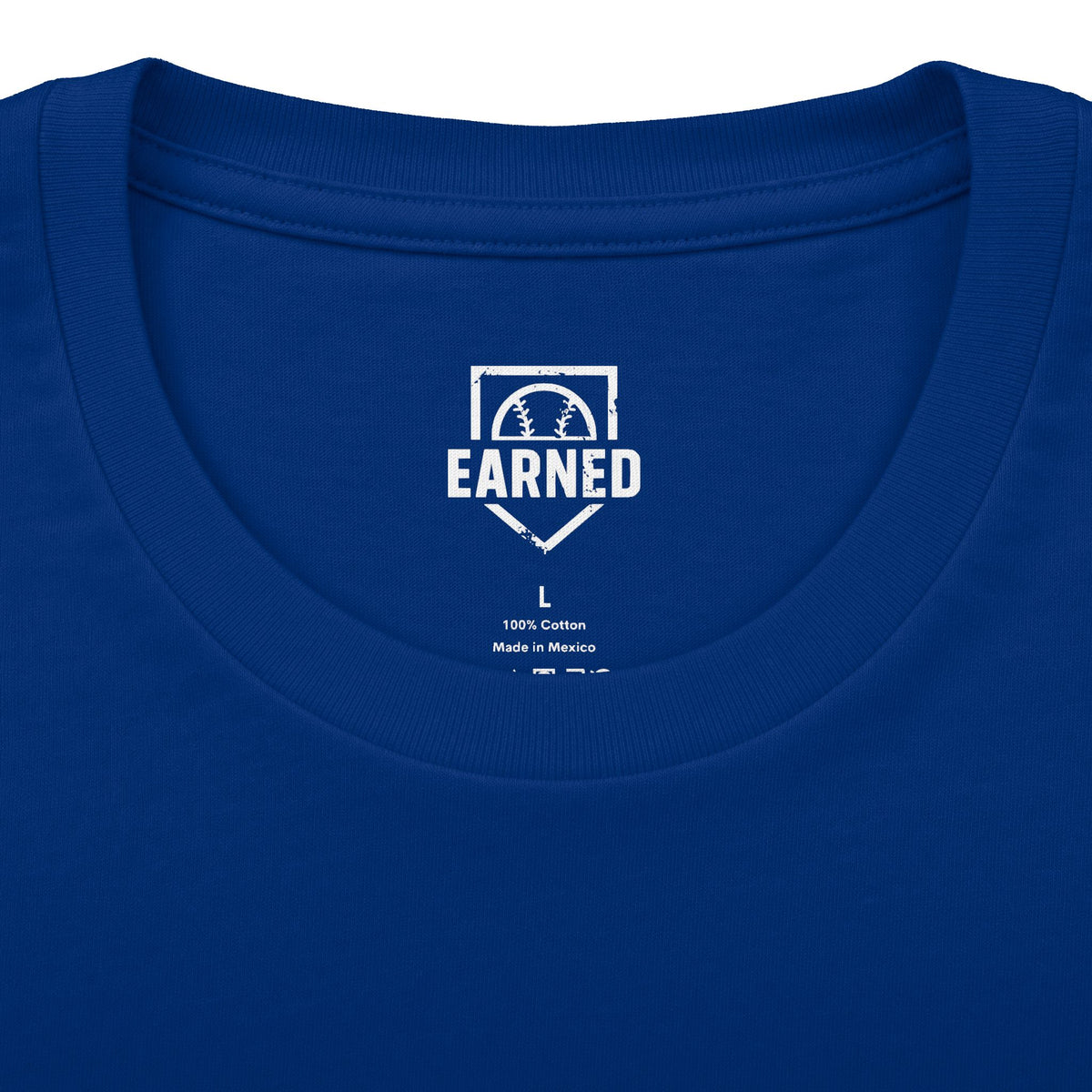 "Baseball Ready" Adult Tee (White Graphic)