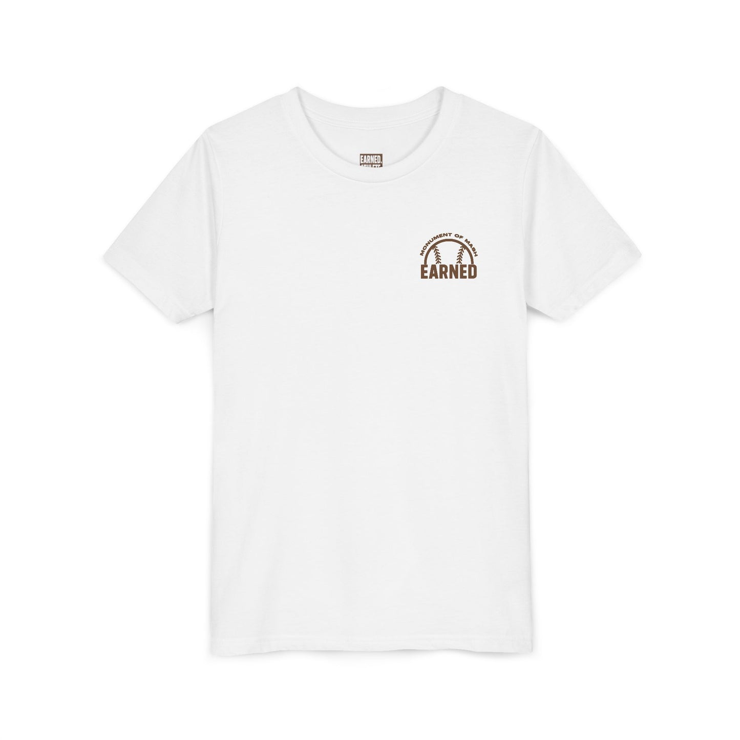 Monument Of Mash Youth Tee - Gold Graphic America 250 Collection