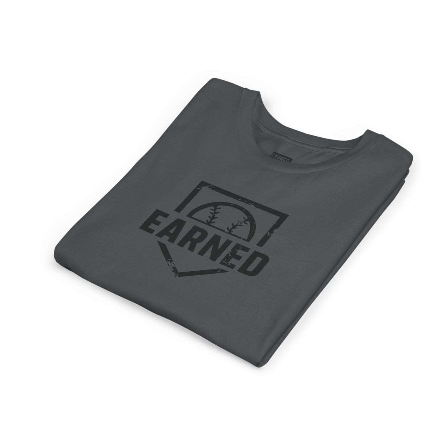 Earned Youth Tee - Black Logo