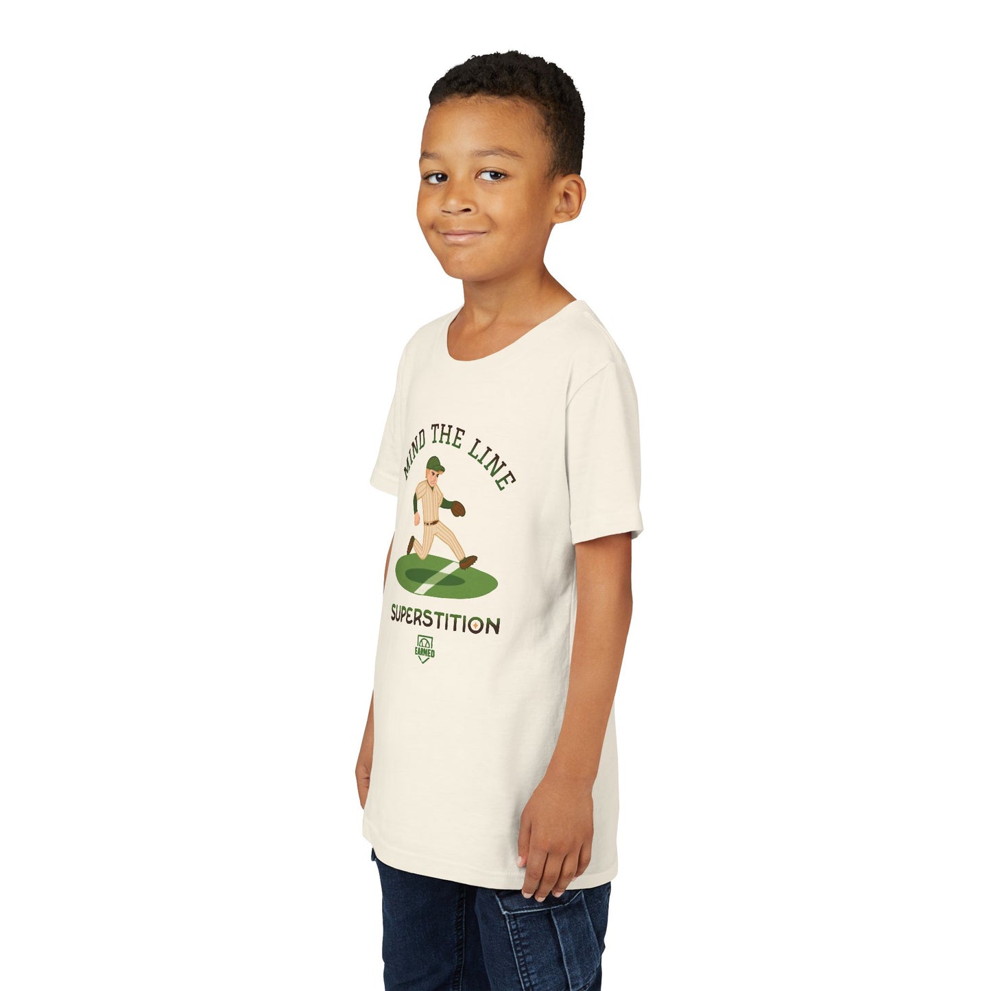 MIND THE LINE Youth Tee - SUPERSTITION Collection