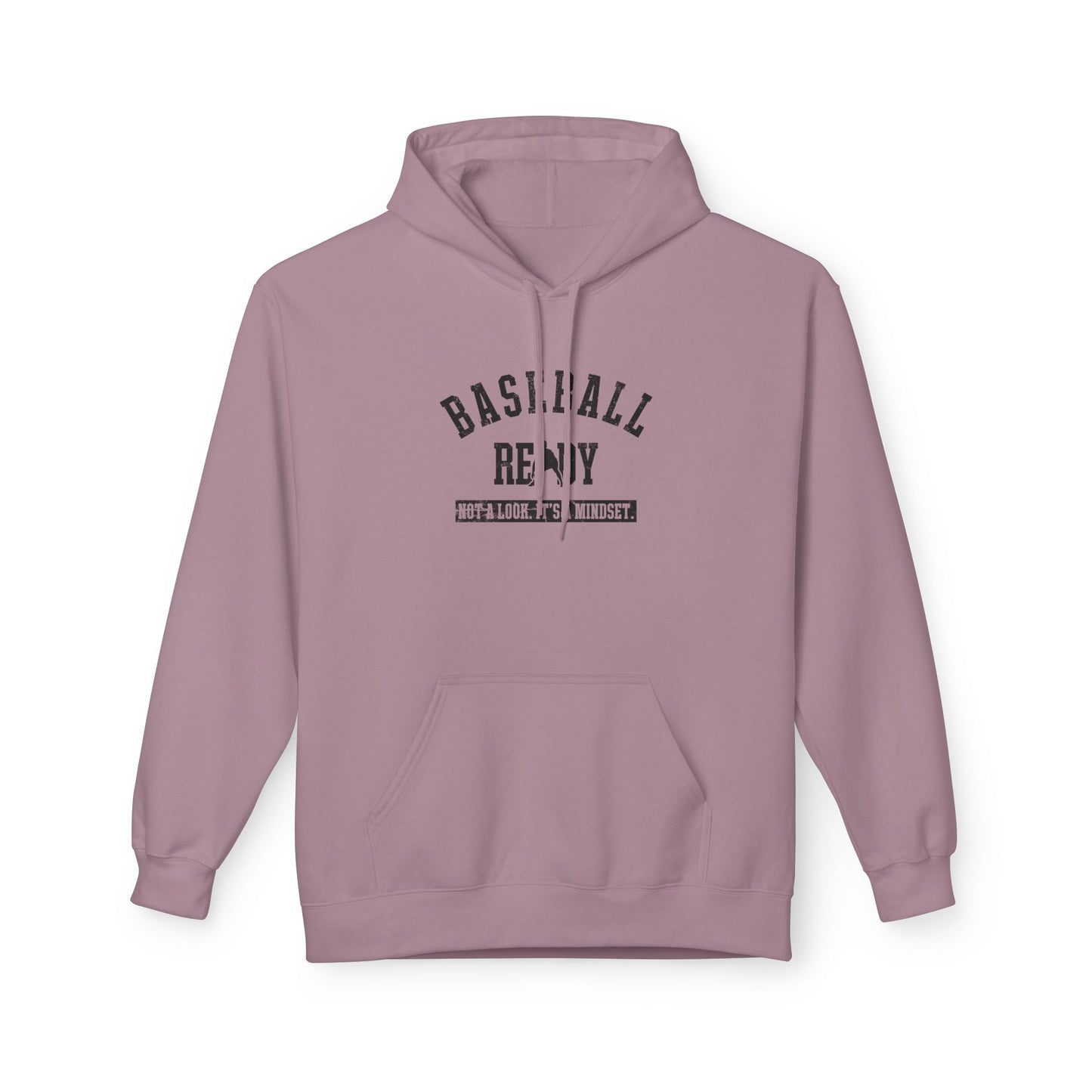 BASEBALL READY Youth Hoodie - Black Graphic