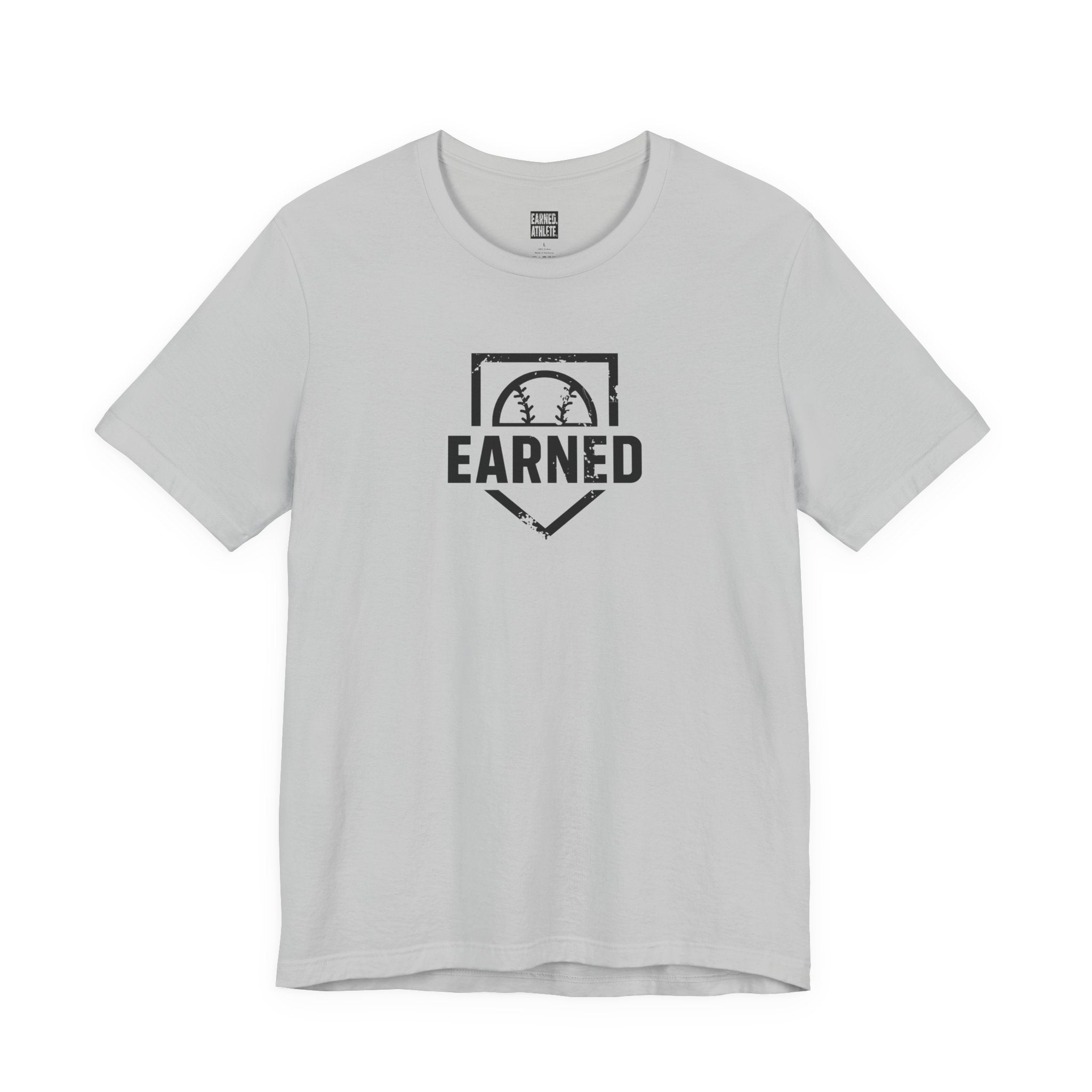 EARNED Adult Tee - Black Logo