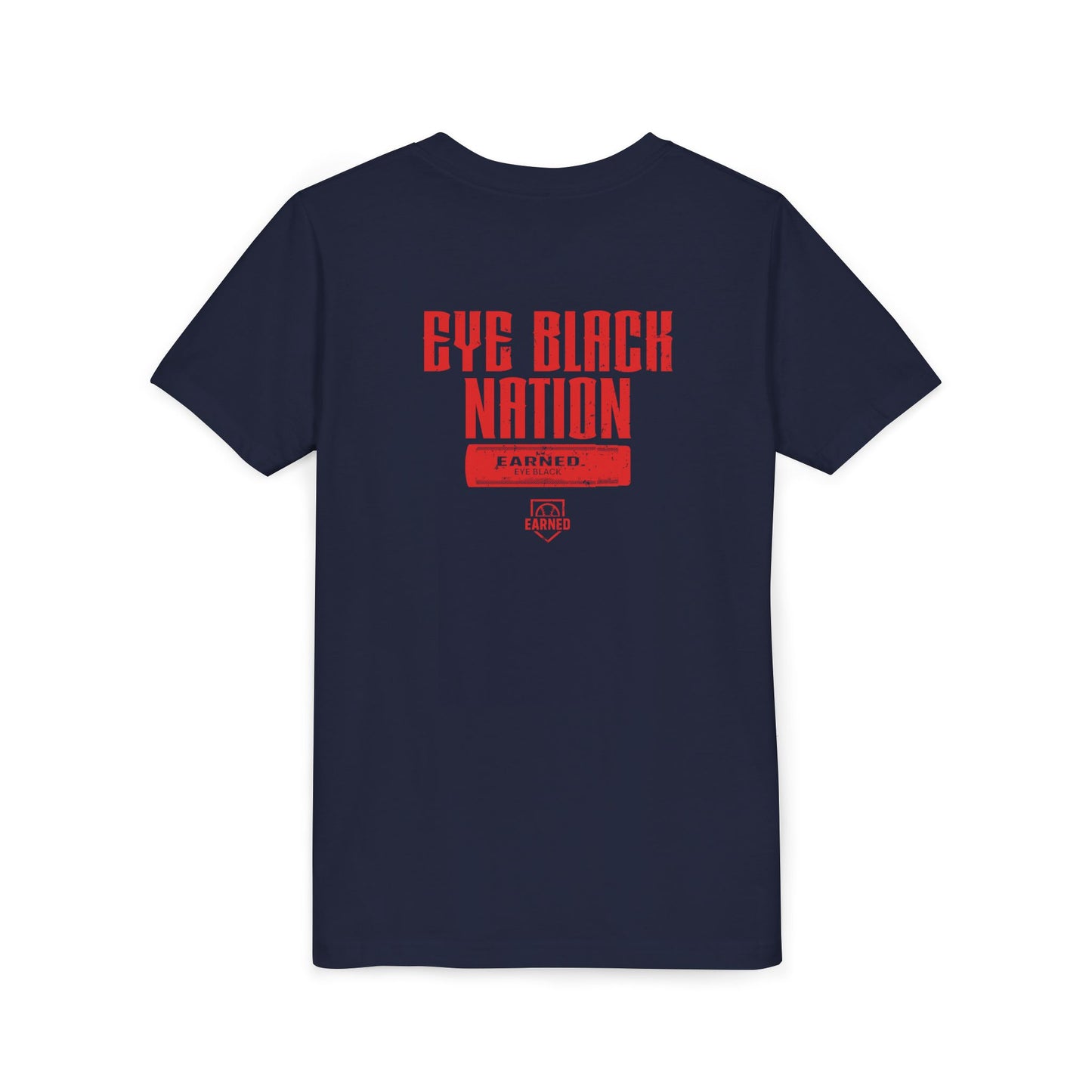 Eye Black Nation Youth Tee - Red Graphic