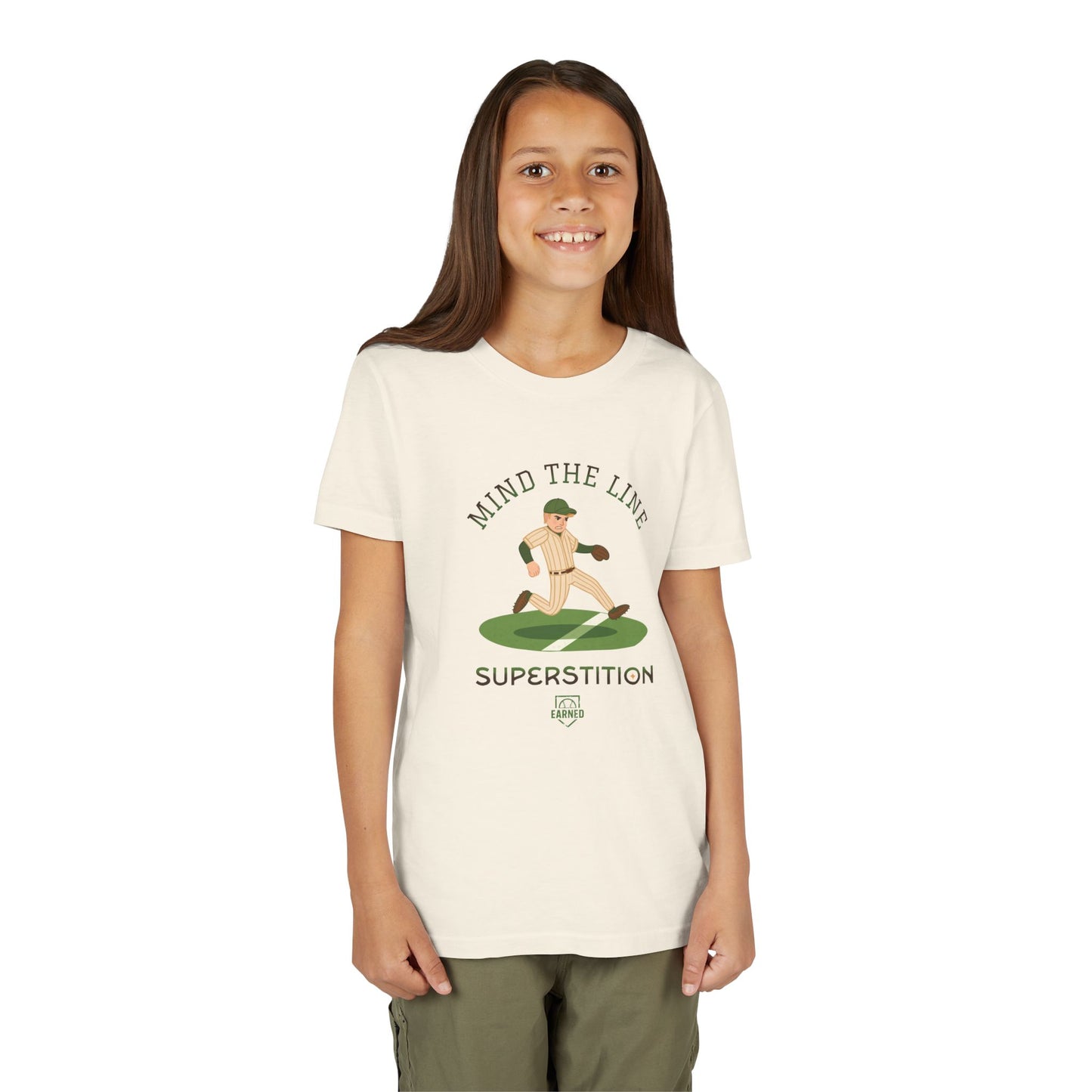 MIND THE LINE Youth Tee - SUPERSTITION Collection
