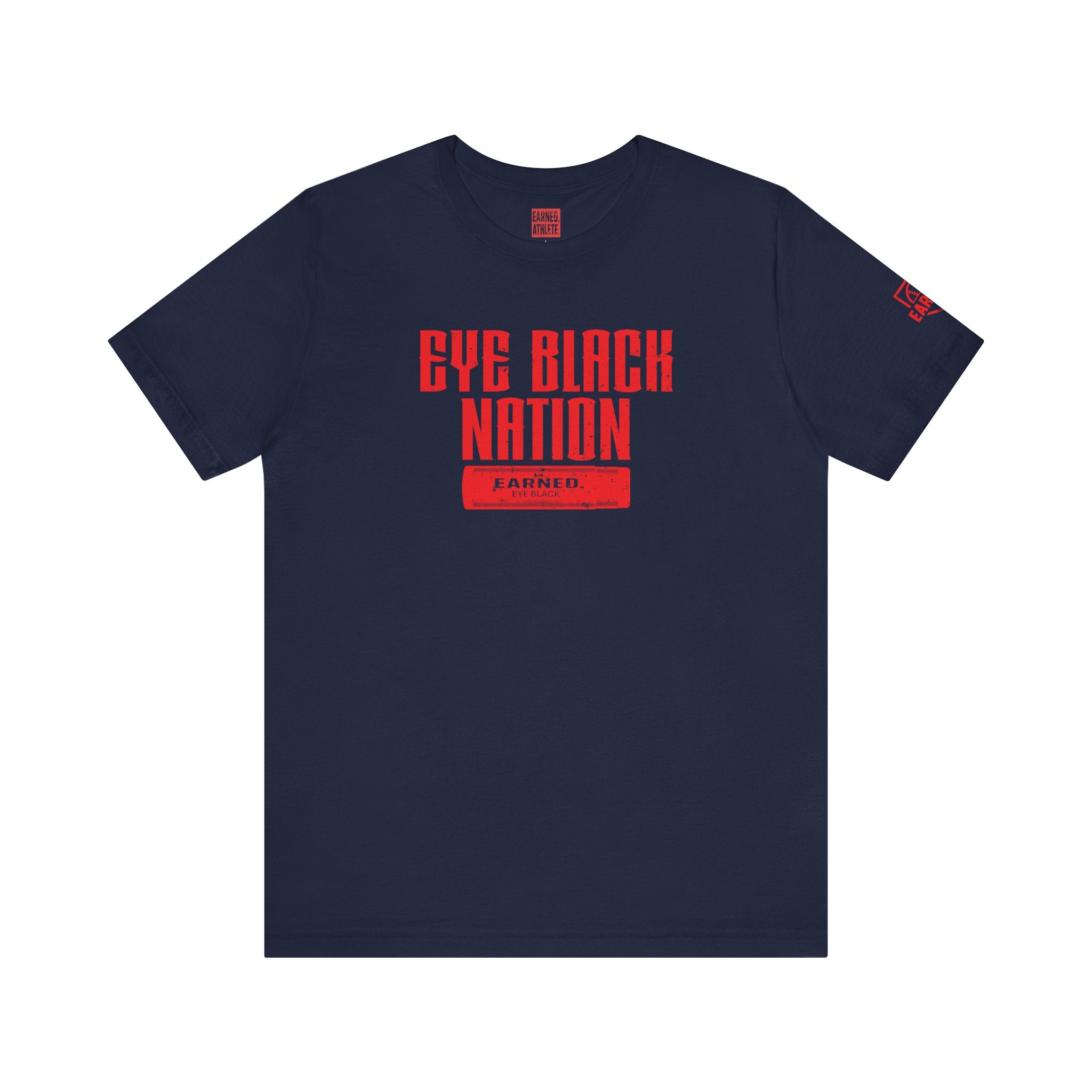 Eye Black Nation Adult Tee - Red Graphic
