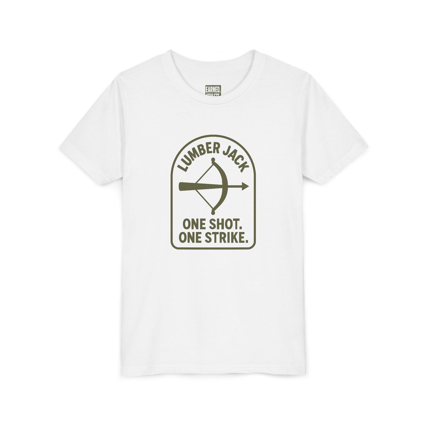 Lumber Jack ONE SHOT ONE STRIKE Youth Tee