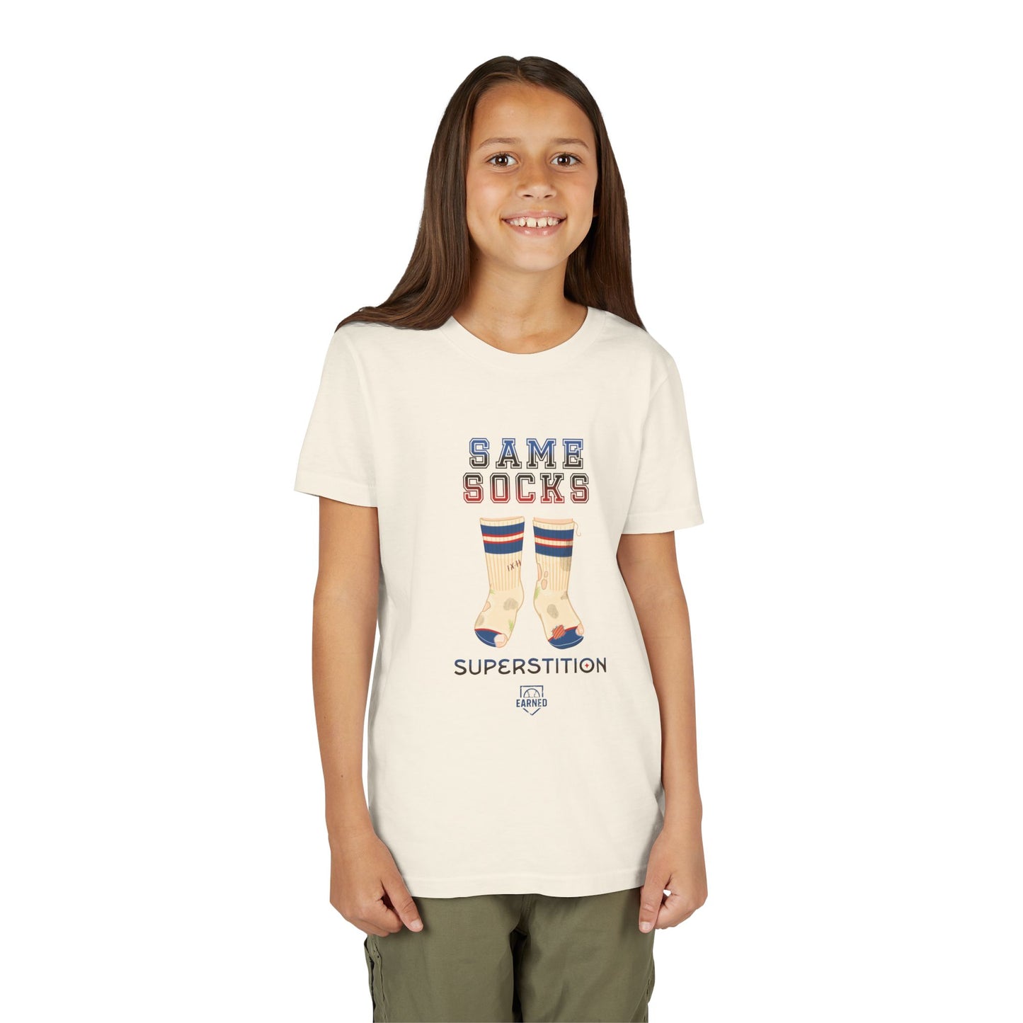 SAME SOCKS Youth Tee - SUPERSTITION Collection