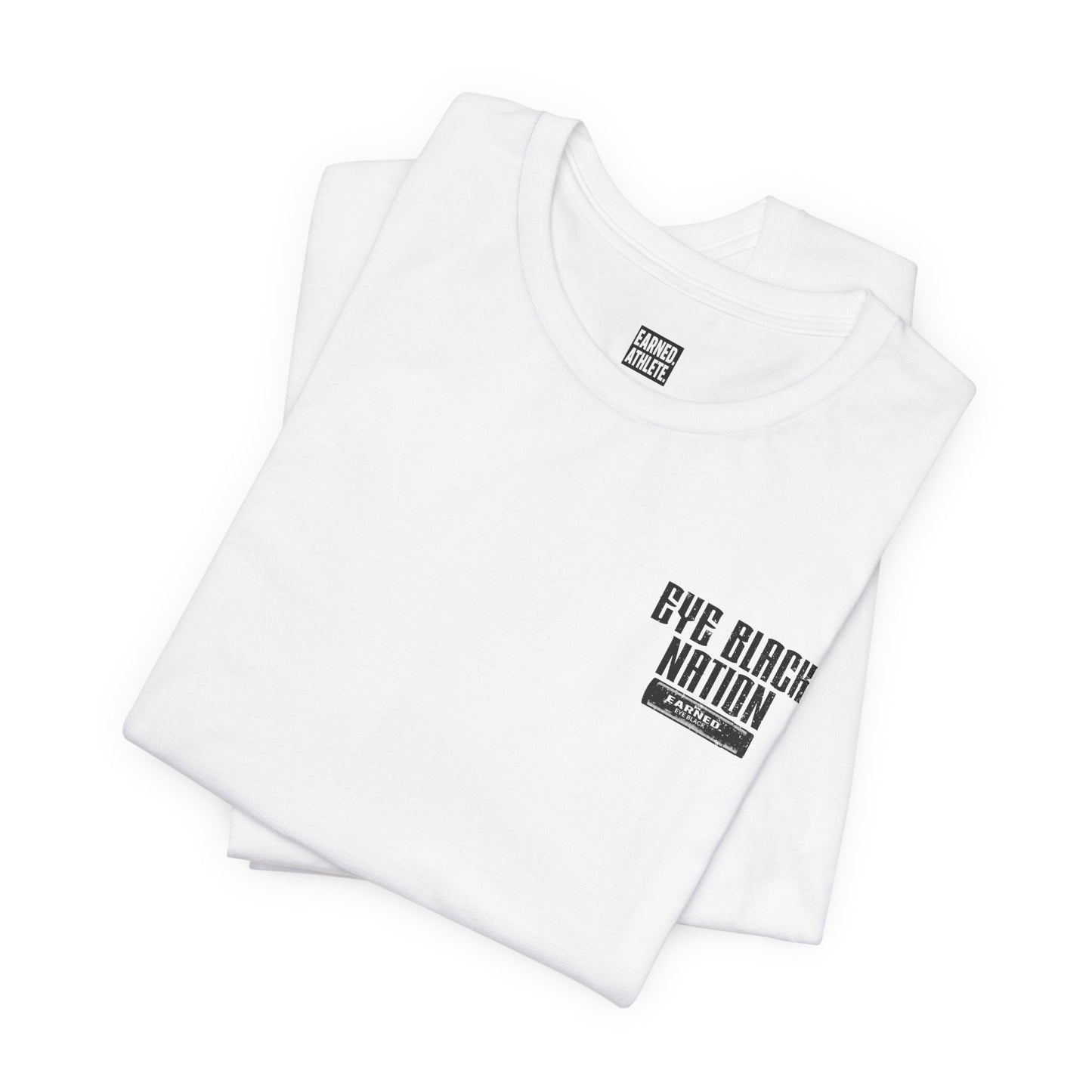 EYE BLACK NATION / WARRIOR Adult Tee - Black Font