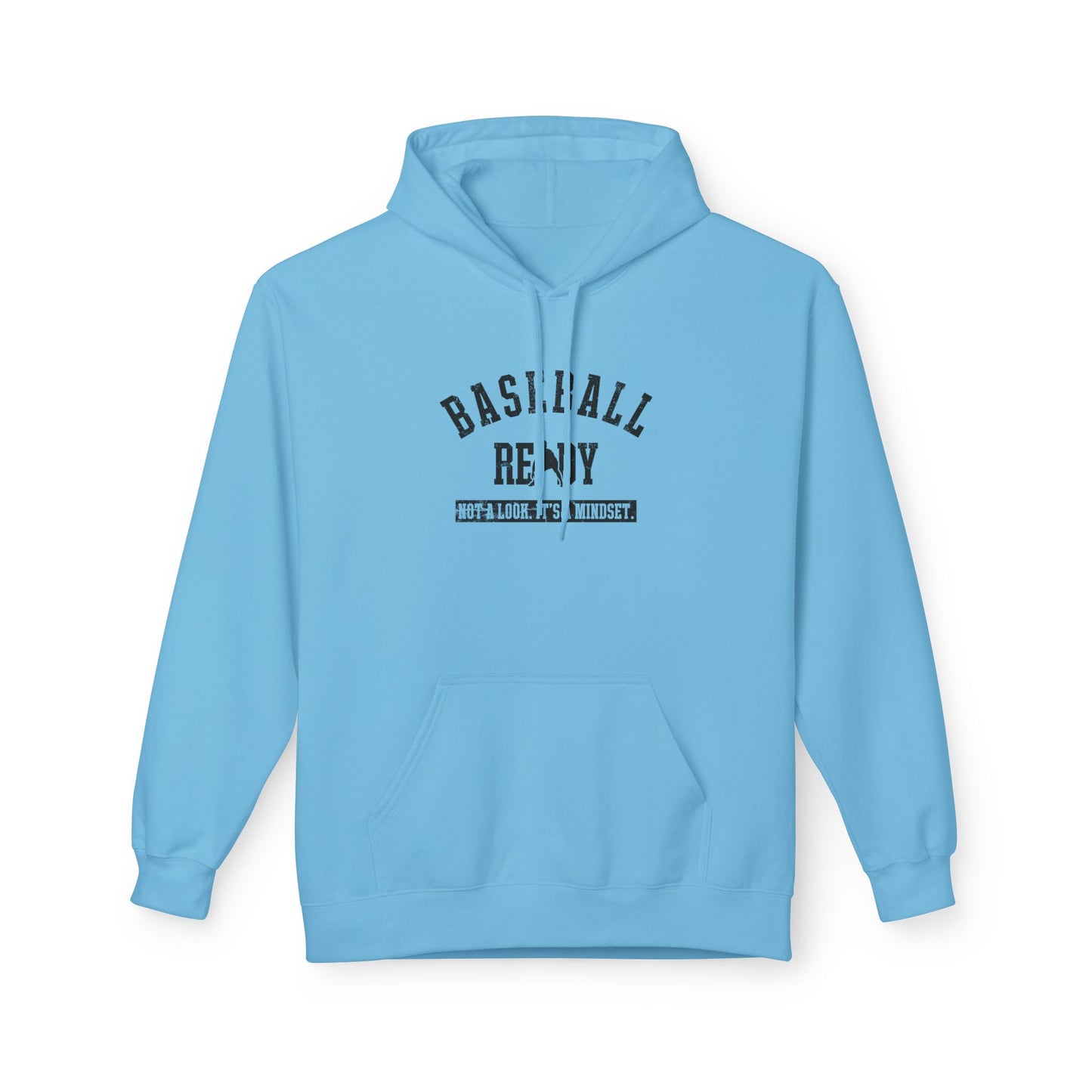 BASEBALL READY Youth Hoodie - Black Graphic