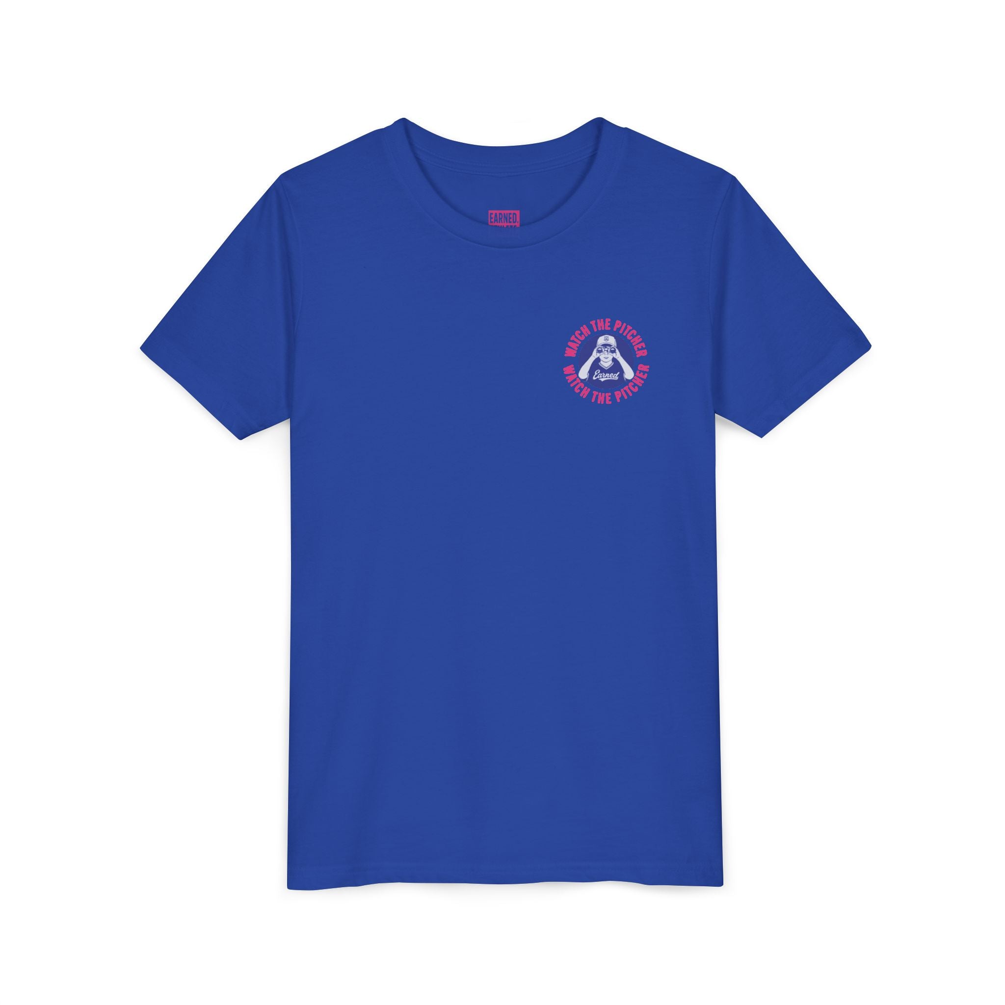 WATCH THE PITCHER Youth Tee - DUGOUT CHANT Collection