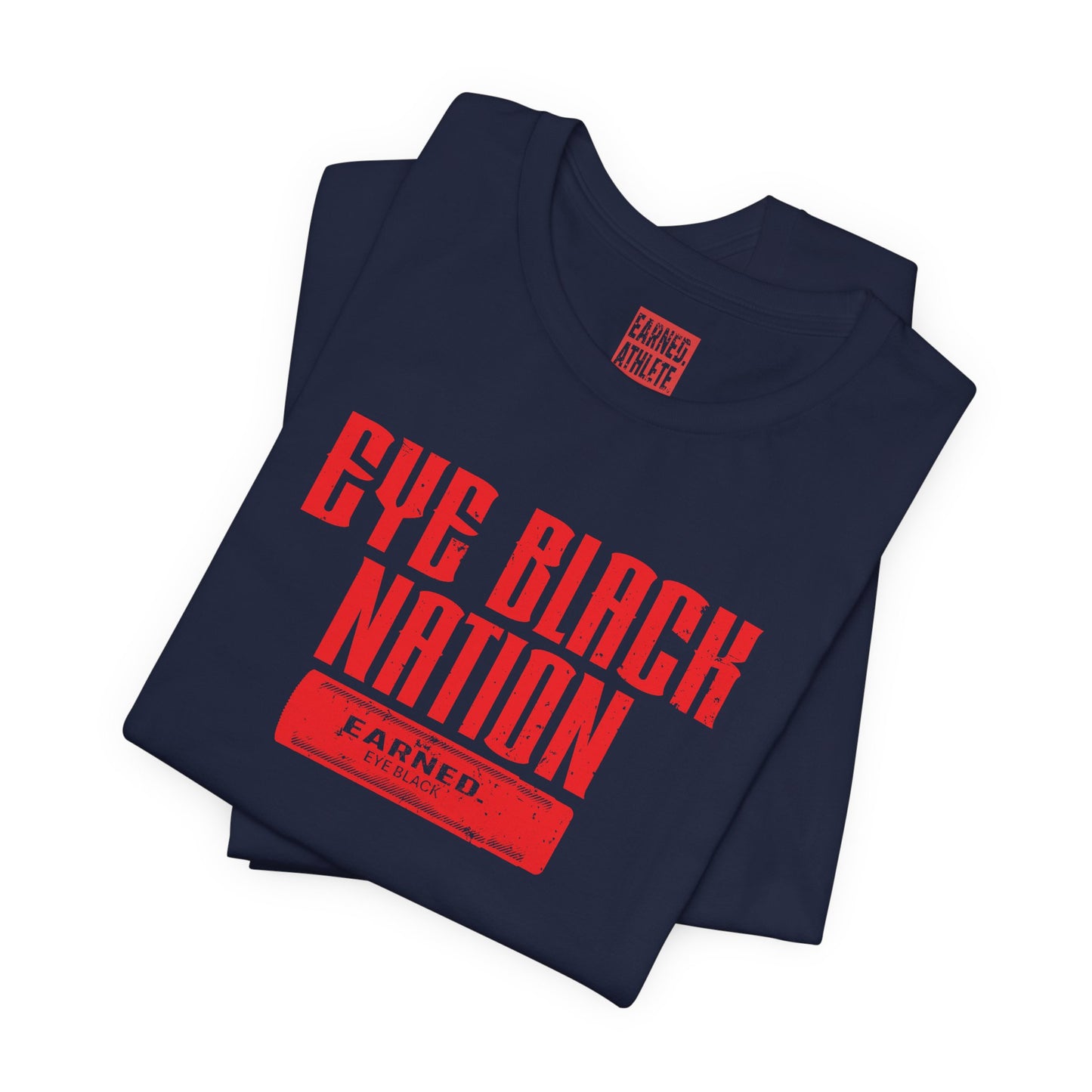 Eye Black Nation Adult Tee - Red Graphic