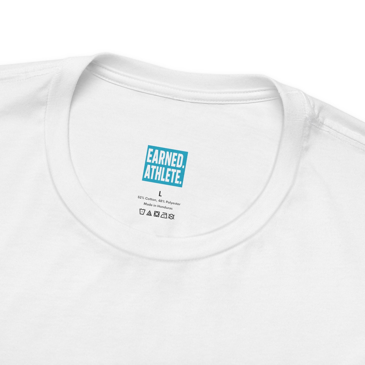 Ten Bucks Says I Rake Adult Tee - Blue Graphic