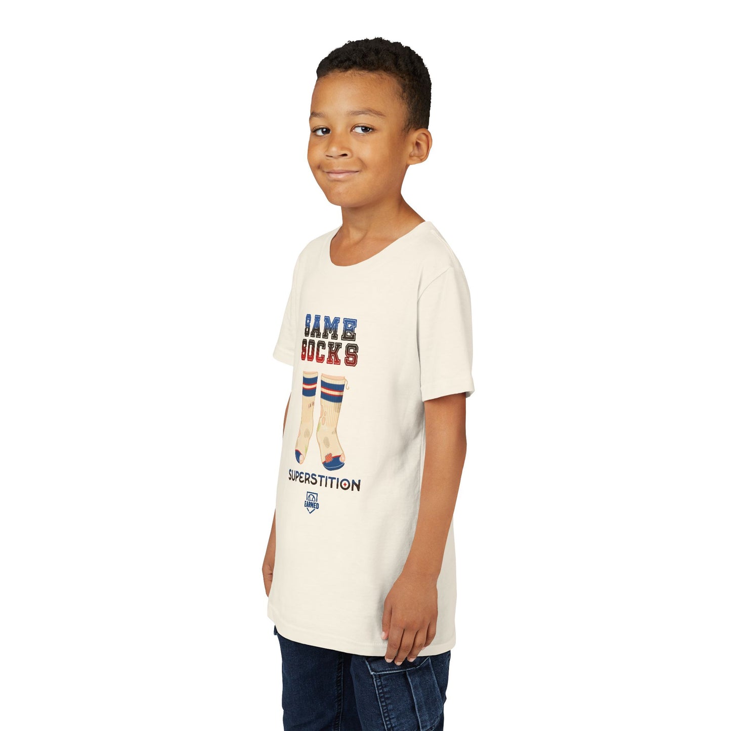 SAME SOCKS Youth Tee - SUPERSTITION Collection