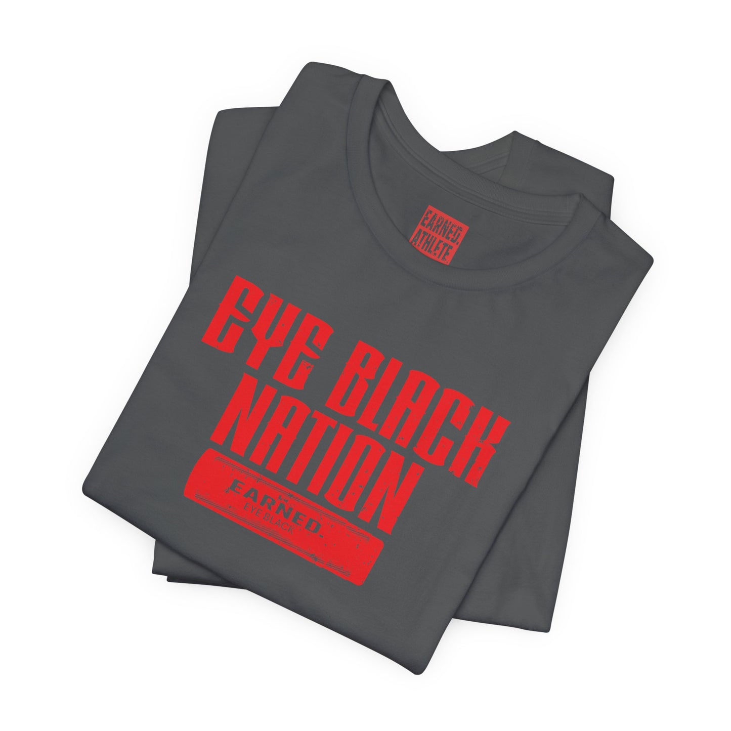 Eye Black Nation Adult Tee - Red Graphic