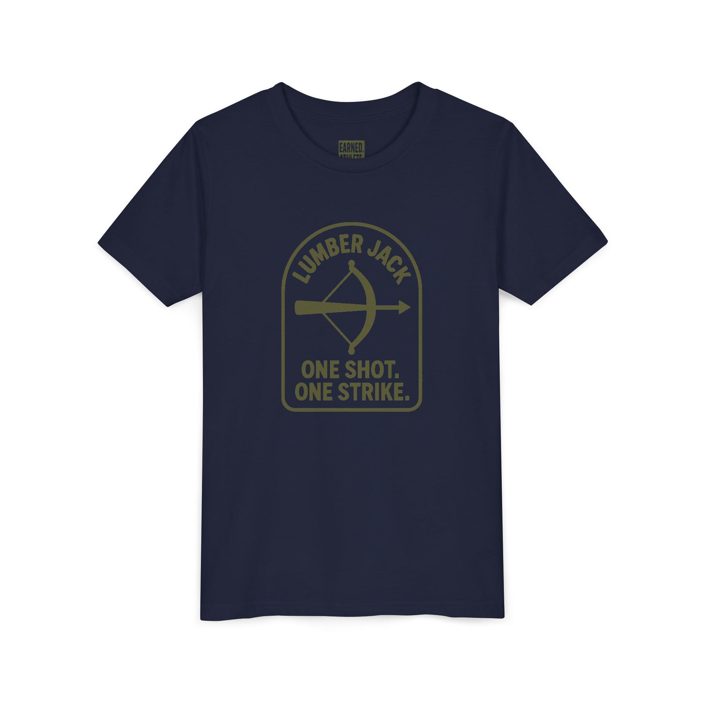 Lumber Jack ONE SHOT ONE STRIKE Youth Tee