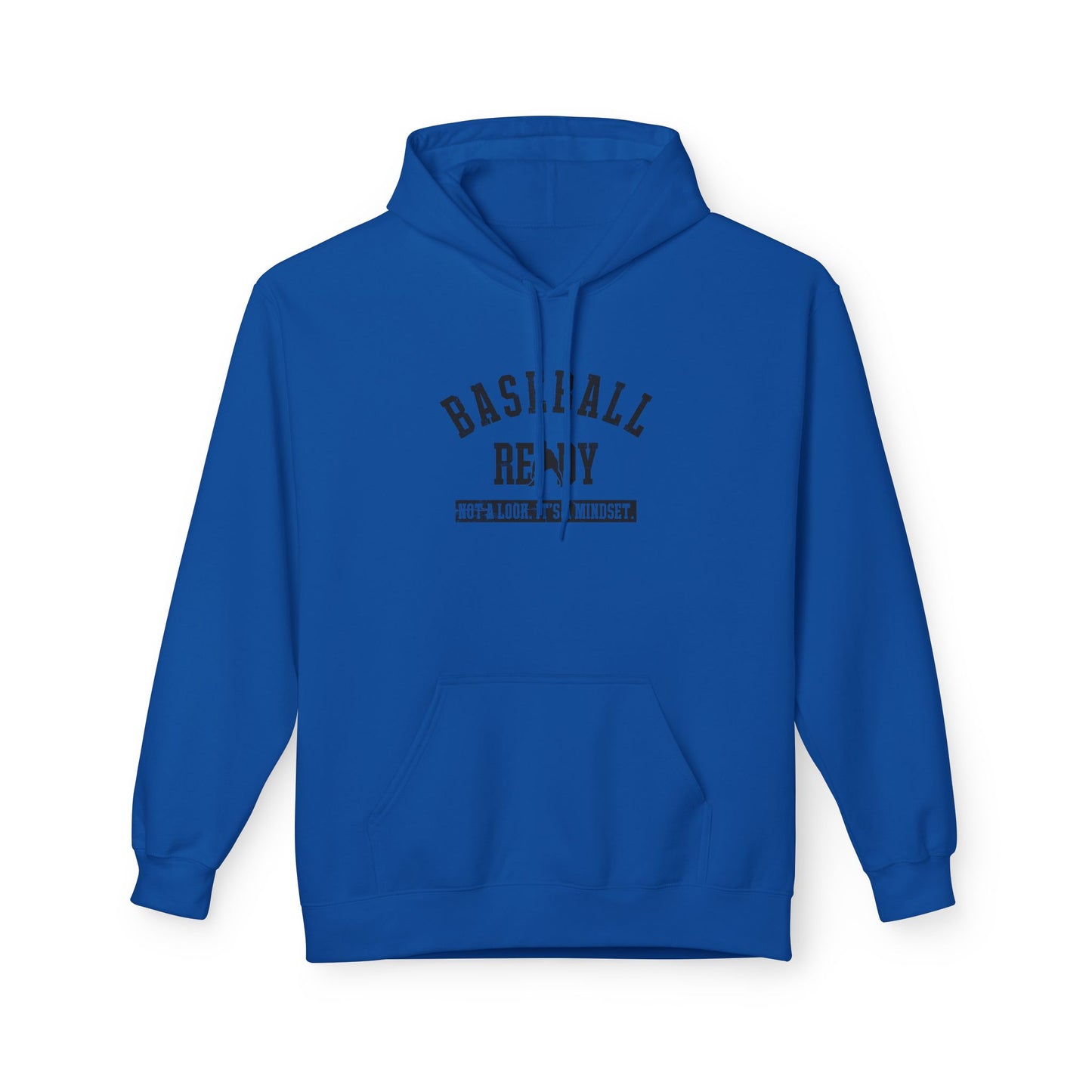 BASEBALL READY Youth Hoodie - Black Graphic