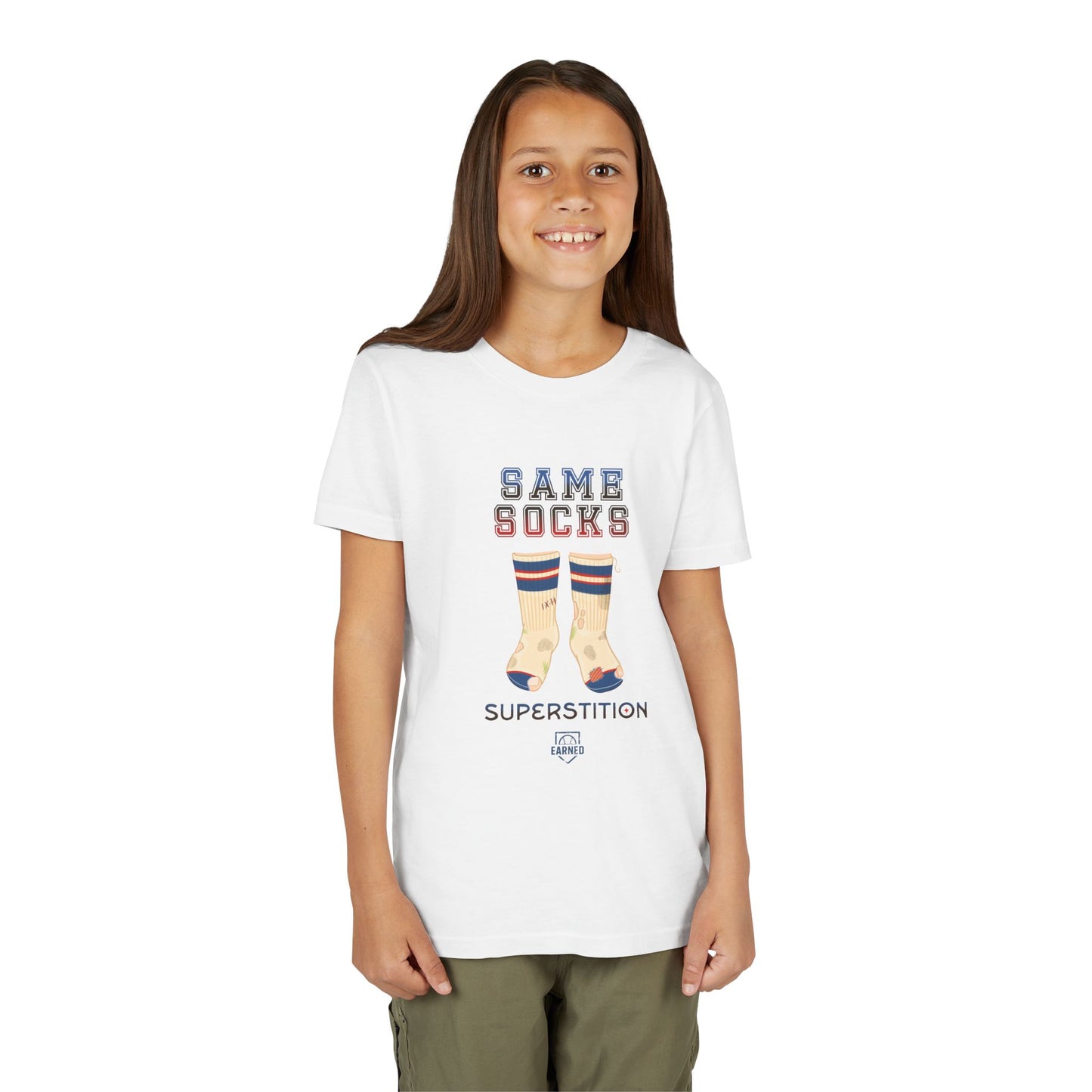 SAME SOCKS Youth Tee - SUPERSTITION Collection