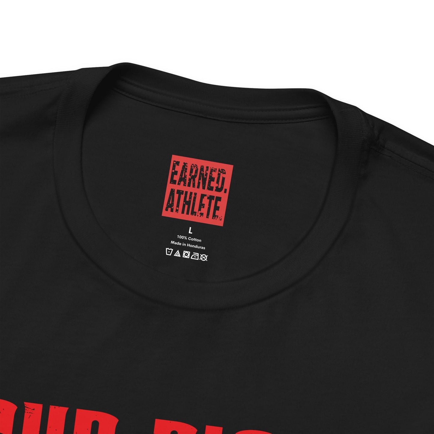 Eye Black Nation Adult Tee - Red Graphic