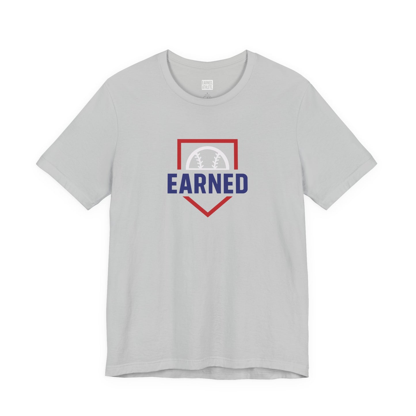 EARNED Adult Tee - Red Plate Logo