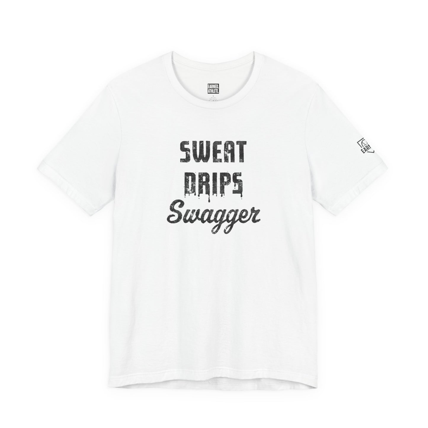 Sweat Drips Swagger Adult Tee - Black Graphic