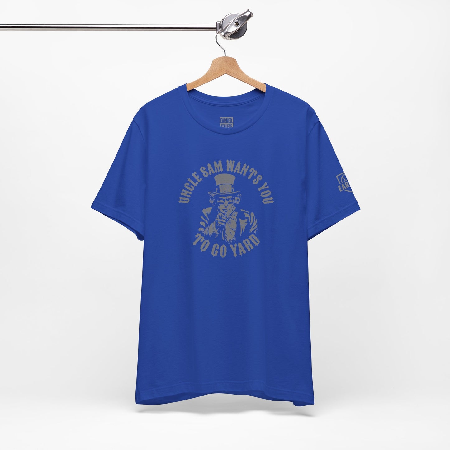 UNCLE SAM WANTS YOU Youth Tee - White Graphic