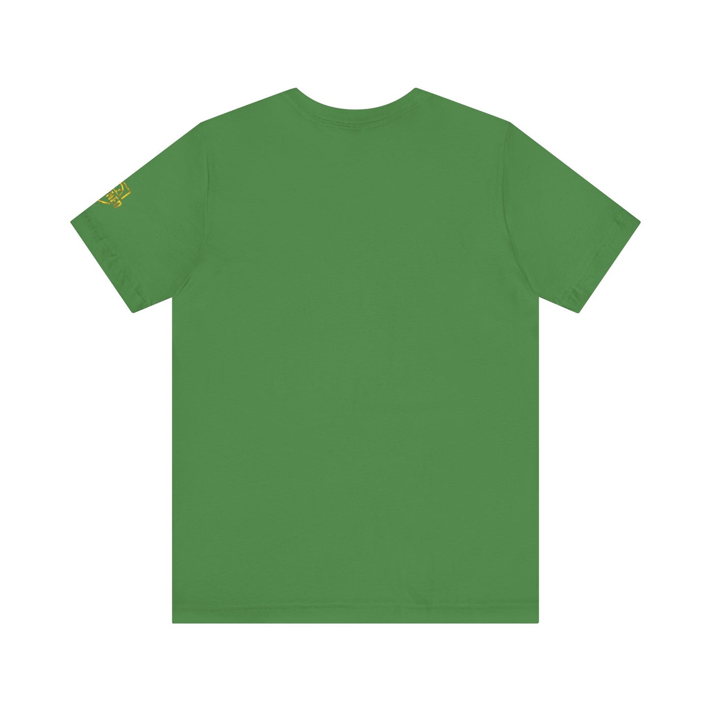 SHOWING UP ADDS UP Adult Tee (Yellow Camo Logo)
