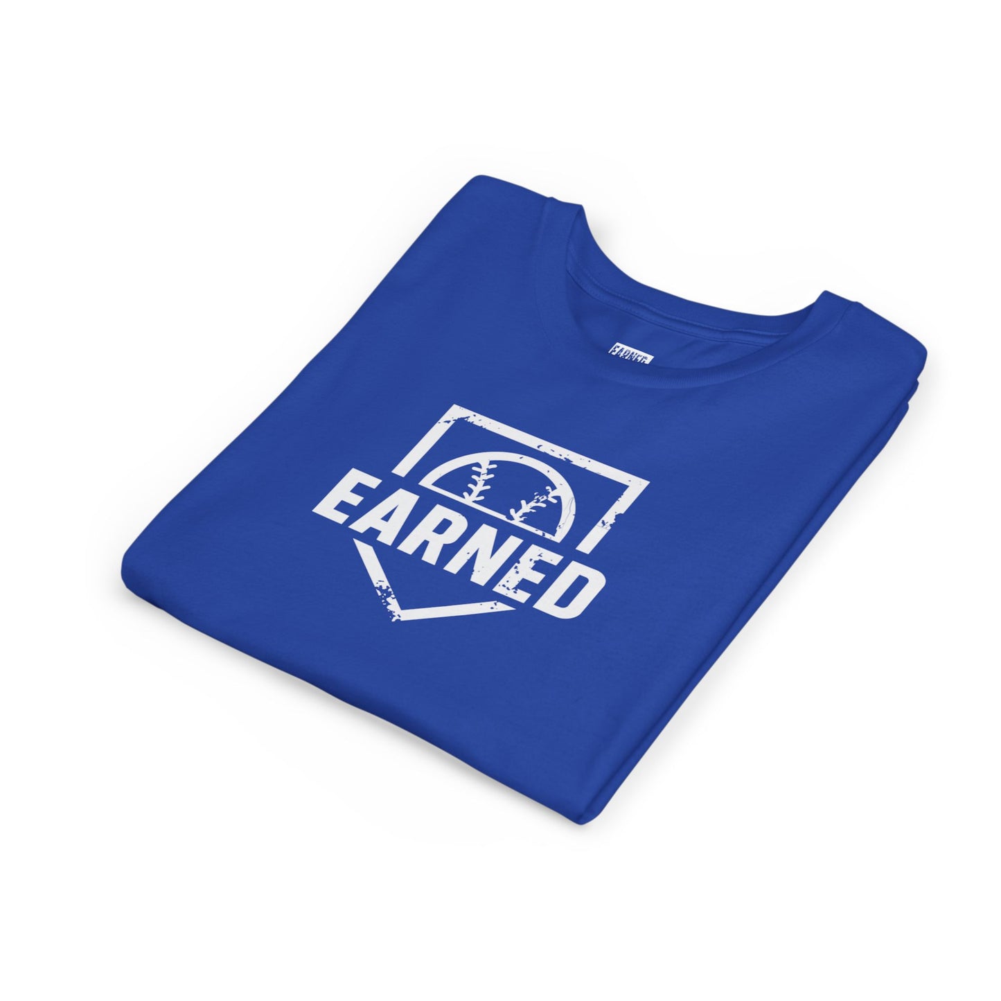 Earned Youth Tee - White Logo