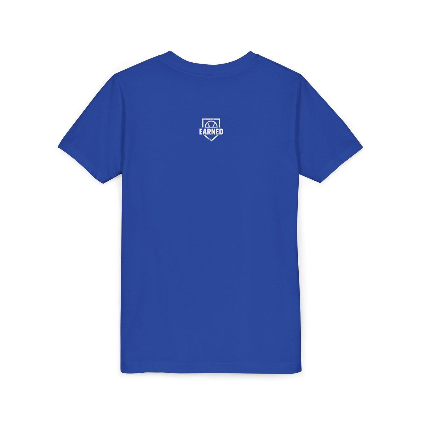 Baseball Ready Youth Tee - White Graphic